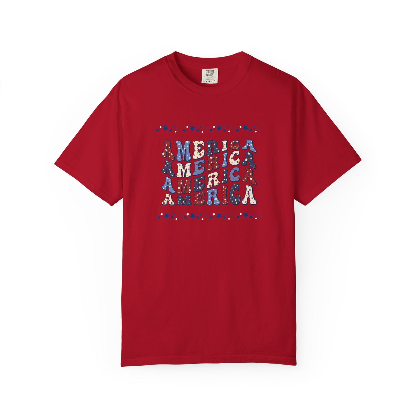 America/4th of July Garment-Dyed T-shirt