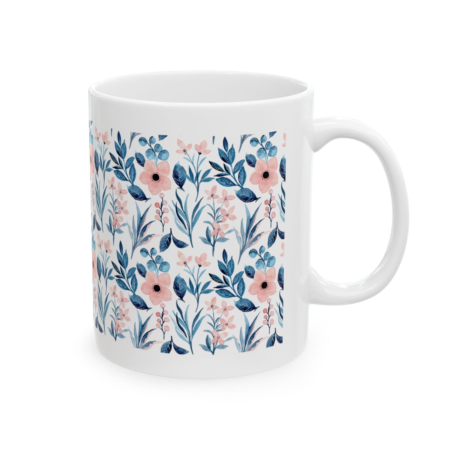 Flowers Coffee Mug, (11oz, 15oz)