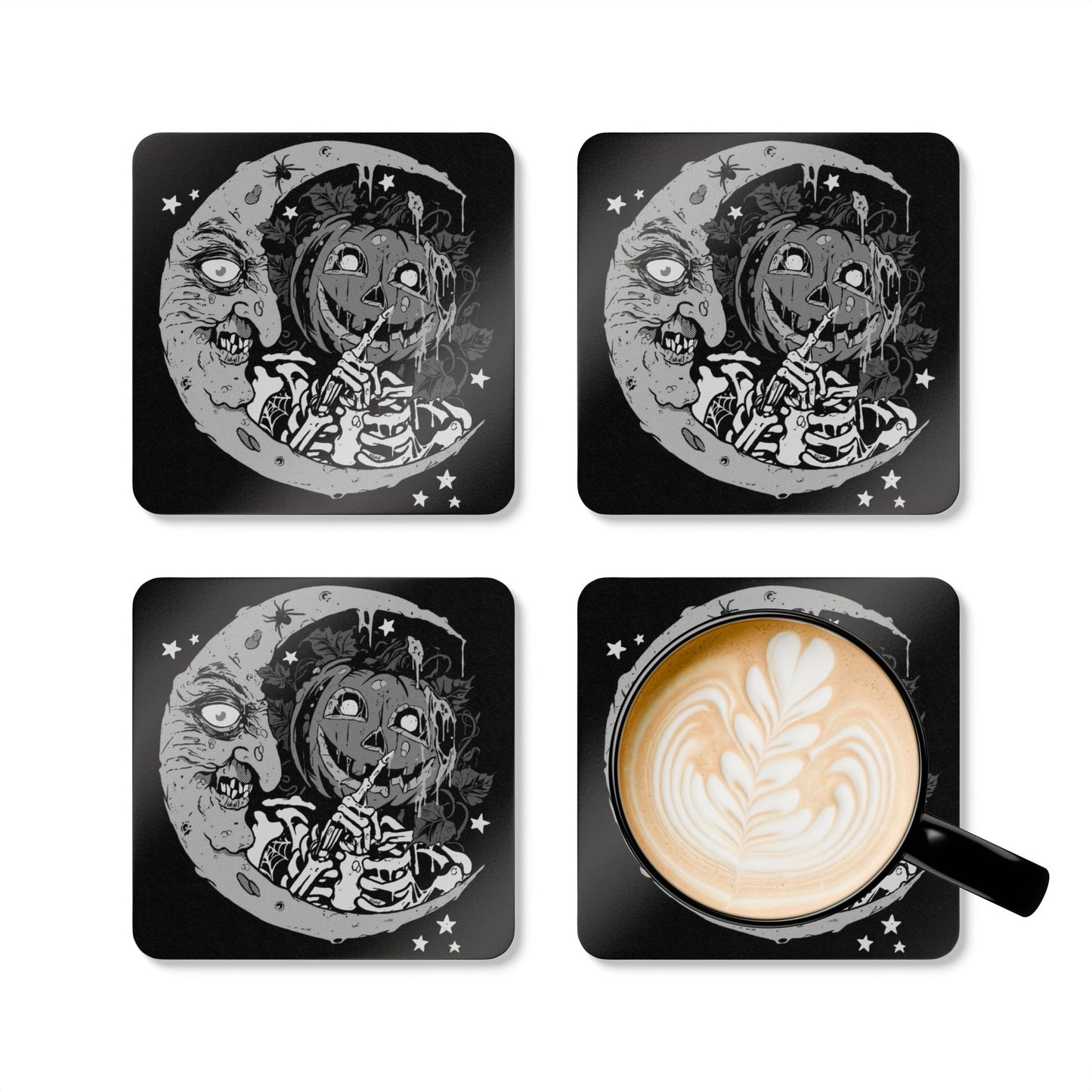 Corkwood Coaster Set