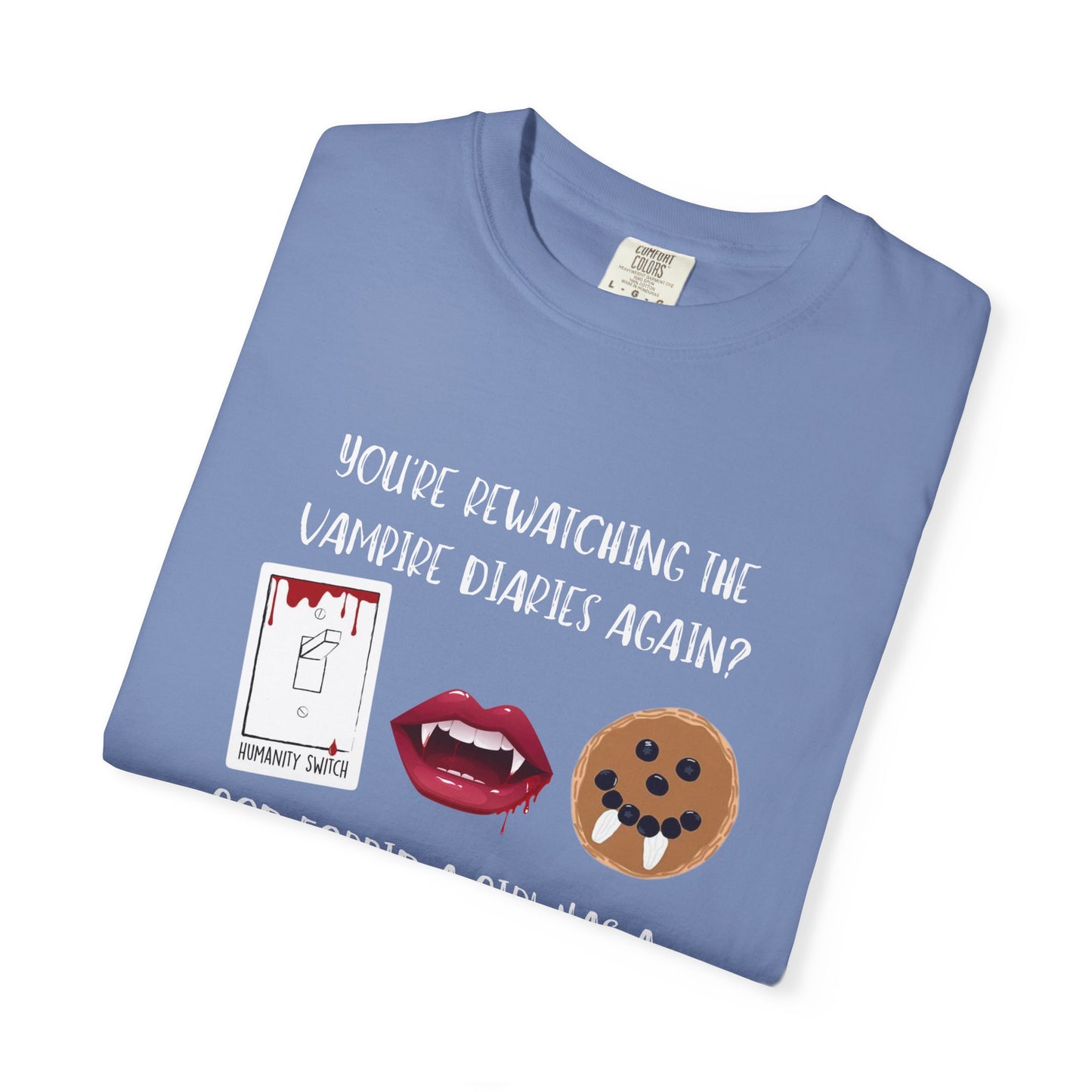 The Vampire Diaries inspired Garment-Dyed T-shirt