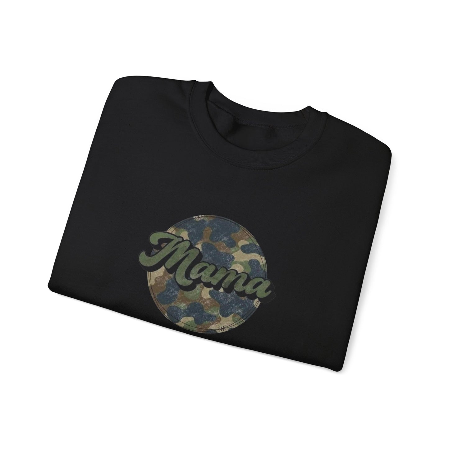 Mama Camo Heavy Blend™ Crewneck Sweatshirt