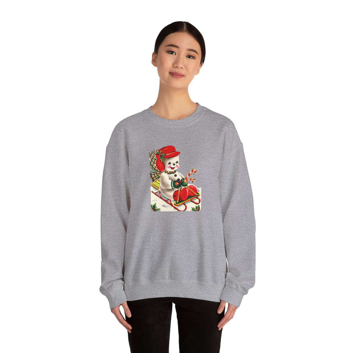 Vintage Christmas Unisex Heavy Blend™ Crewneck Sweatshirt