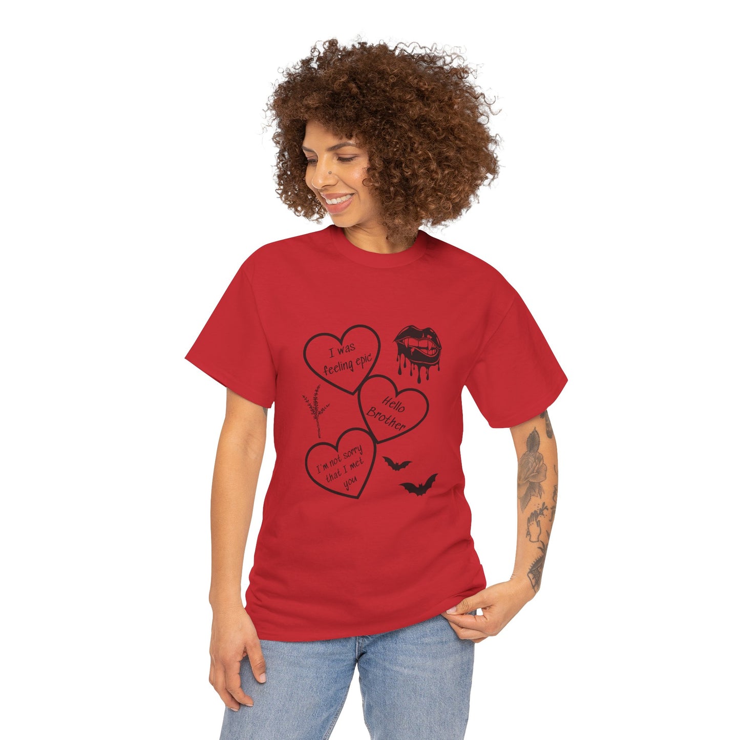 The Vampire Diaries inspired Unisex Heavy Cotton Tee