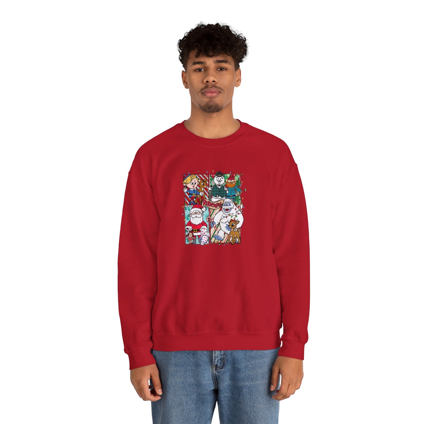 Rudolph Unisex Heavy Blend™ Crewneck Sweatshirt