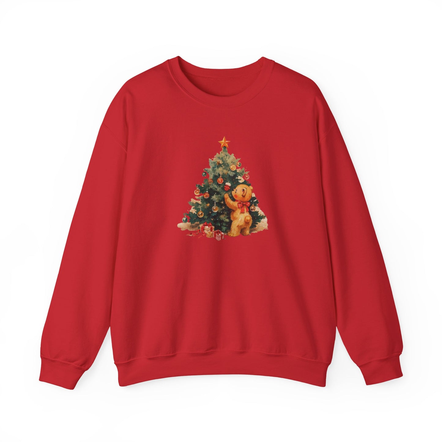 Vintage Christmas Heavy Blend™ Crewneck Sweatshirt