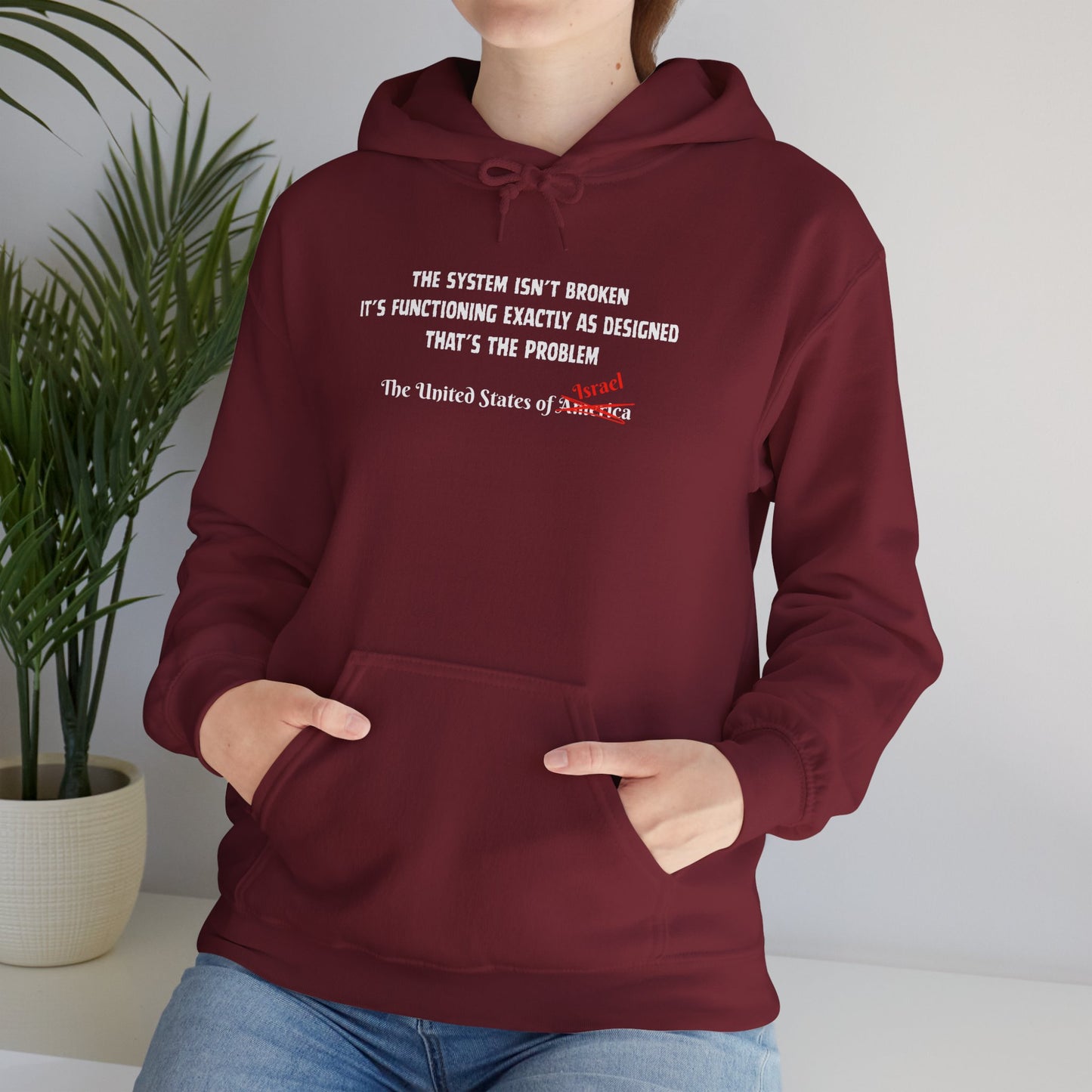 The System Unisex Heavy Blend™ Hooded Sweatshirt
