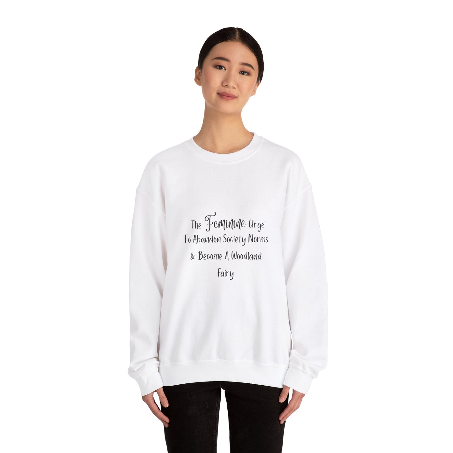 The Feminine Urge Unisex Heavy Blend™ Crewneck Sweatshirt