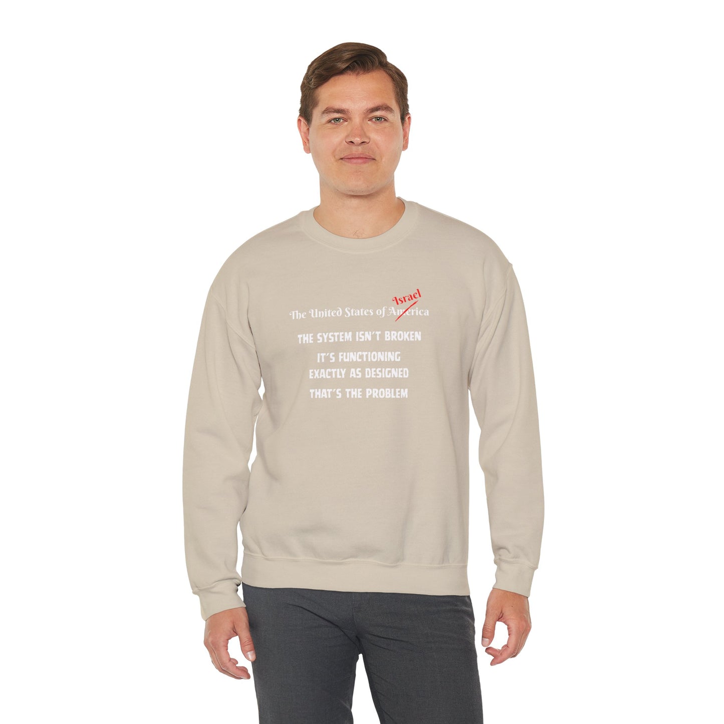 The System Unisex Heavy Blend™ Crewneck Sweatshirt