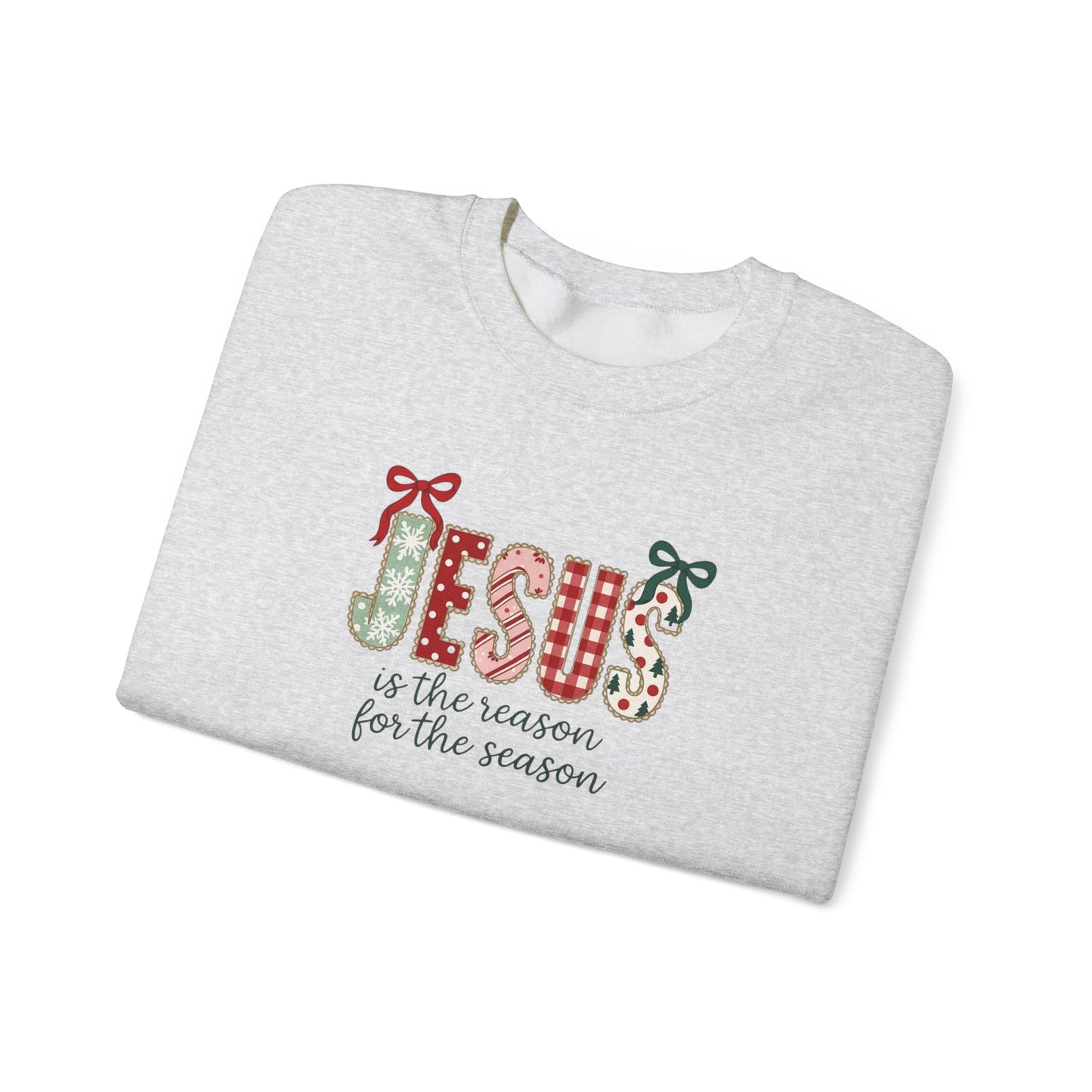 Jesus Is The Reason For The Season Unisex Heavy Blend™ Crewneck Sweatshirt