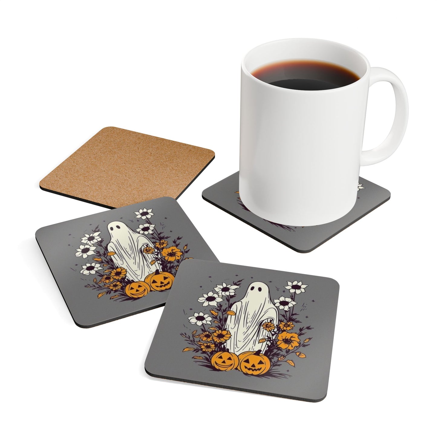Corkwood Coaster Set