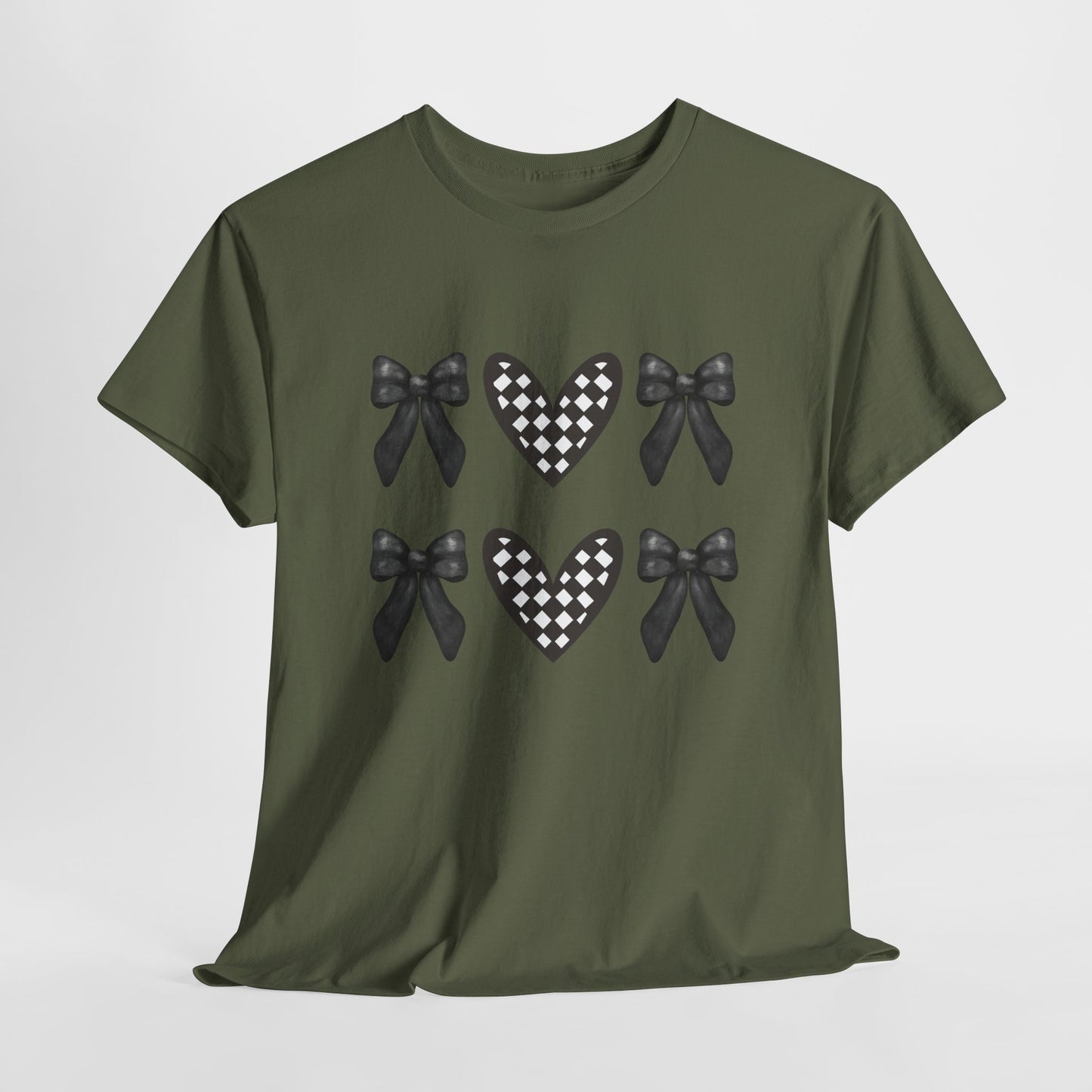 Ribbons & Hearts Unisex Heavy Cotton Tee