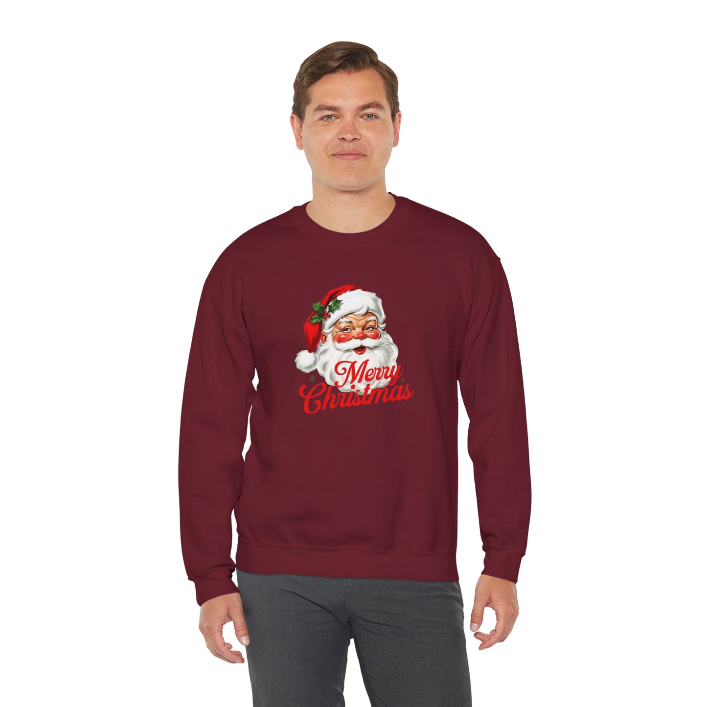 Merry Christmas Unisex Heavy Blend™ Crewneck Sweatshirt