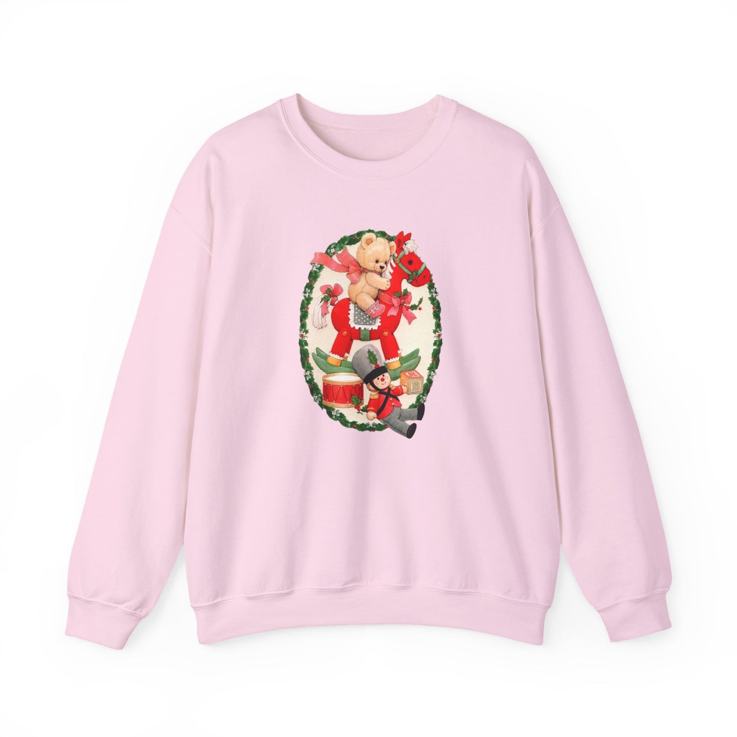 Vintage Christmas Toys Unisex Heavy Blend™ Crewneck Sweatshirt