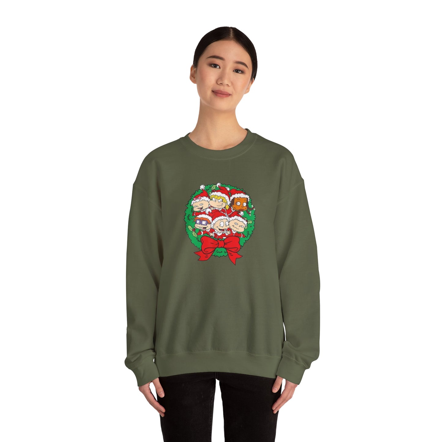 Rugrats Christmas Unisex Heavy Blend™ Crewneck Sweatshirt