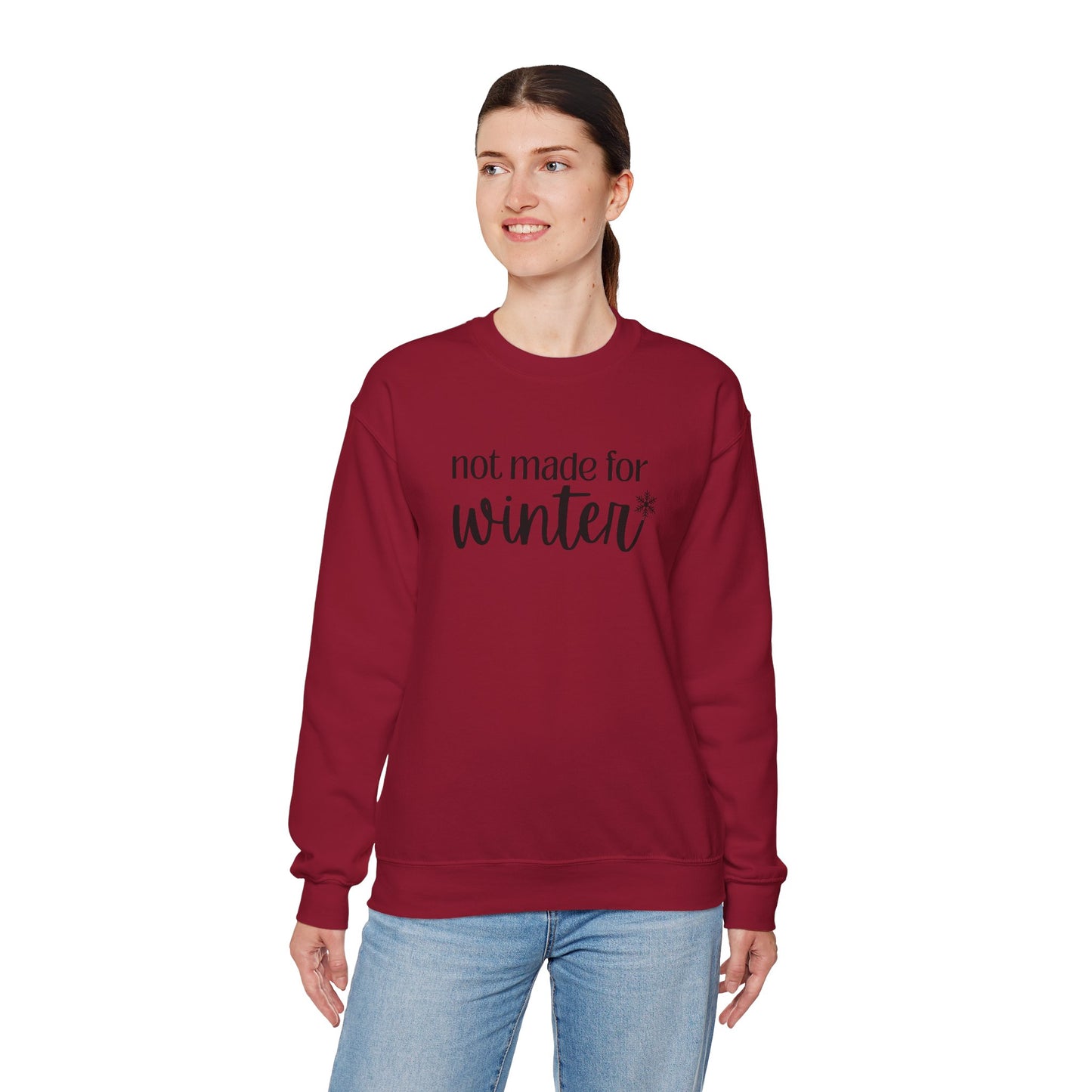 Not Made For Winter Unisex Heavy Blend™ Crewneck Sweatshirt