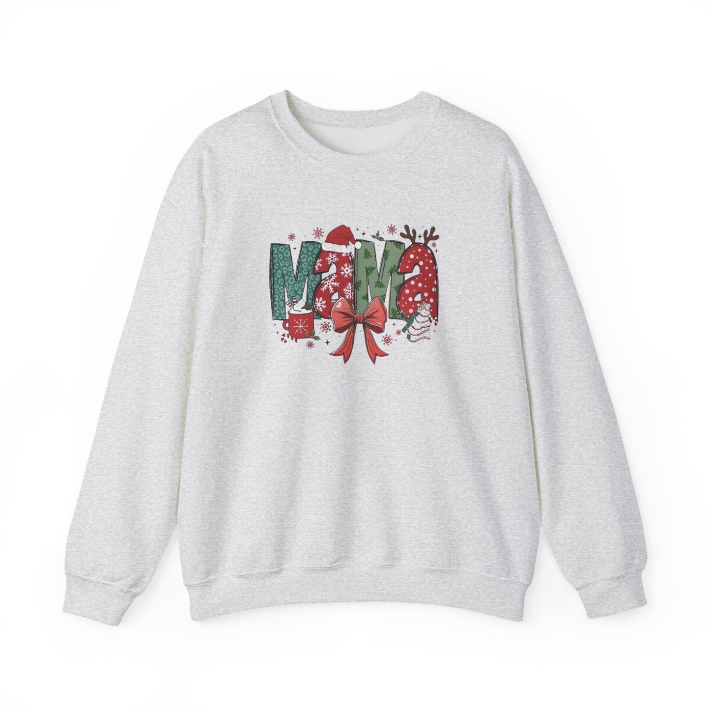 Christmas Mama Heavy Blend™ Crewneck Sweatshirt