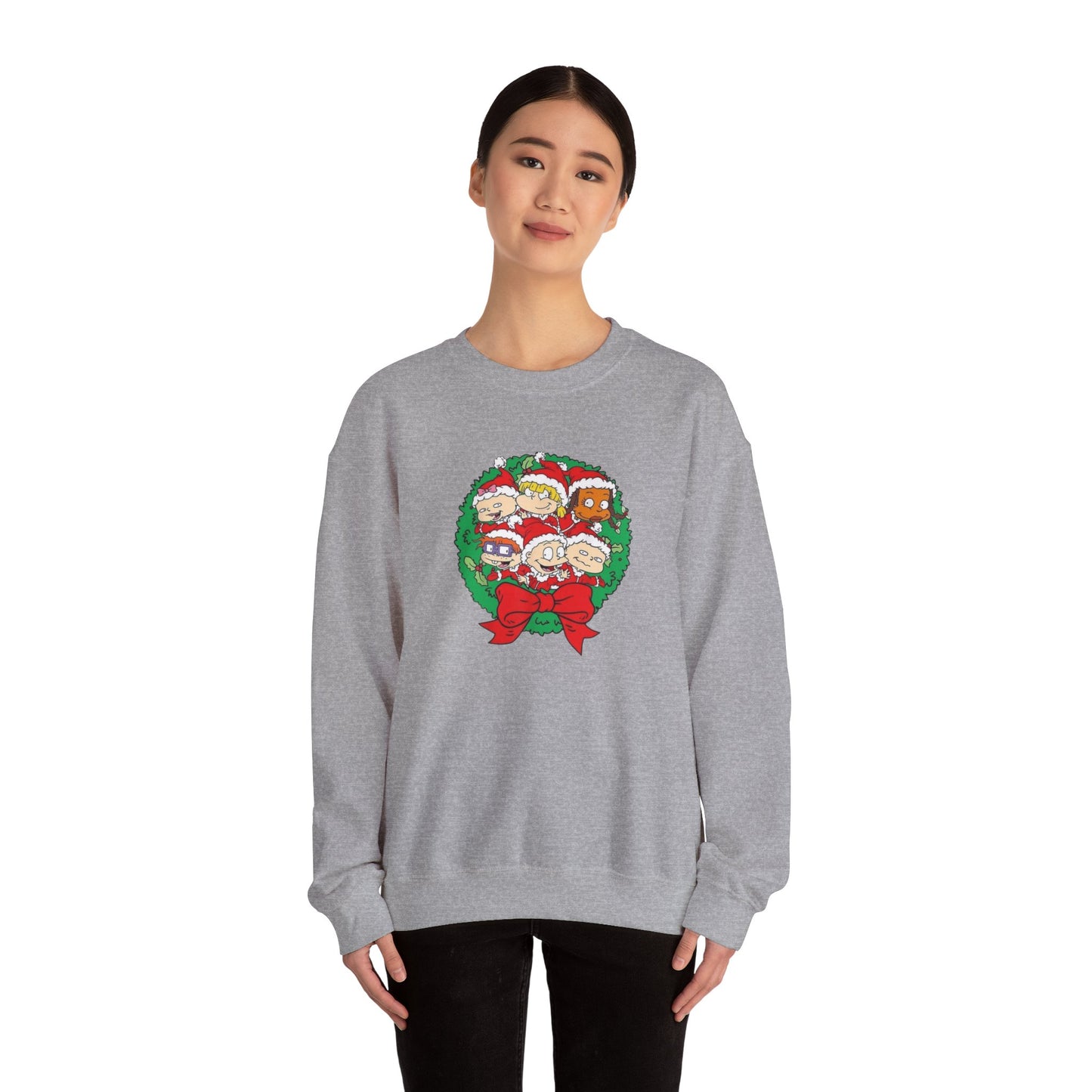 Rugrats Christmas Unisex Heavy Blend™ Crewneck Sweatshirt