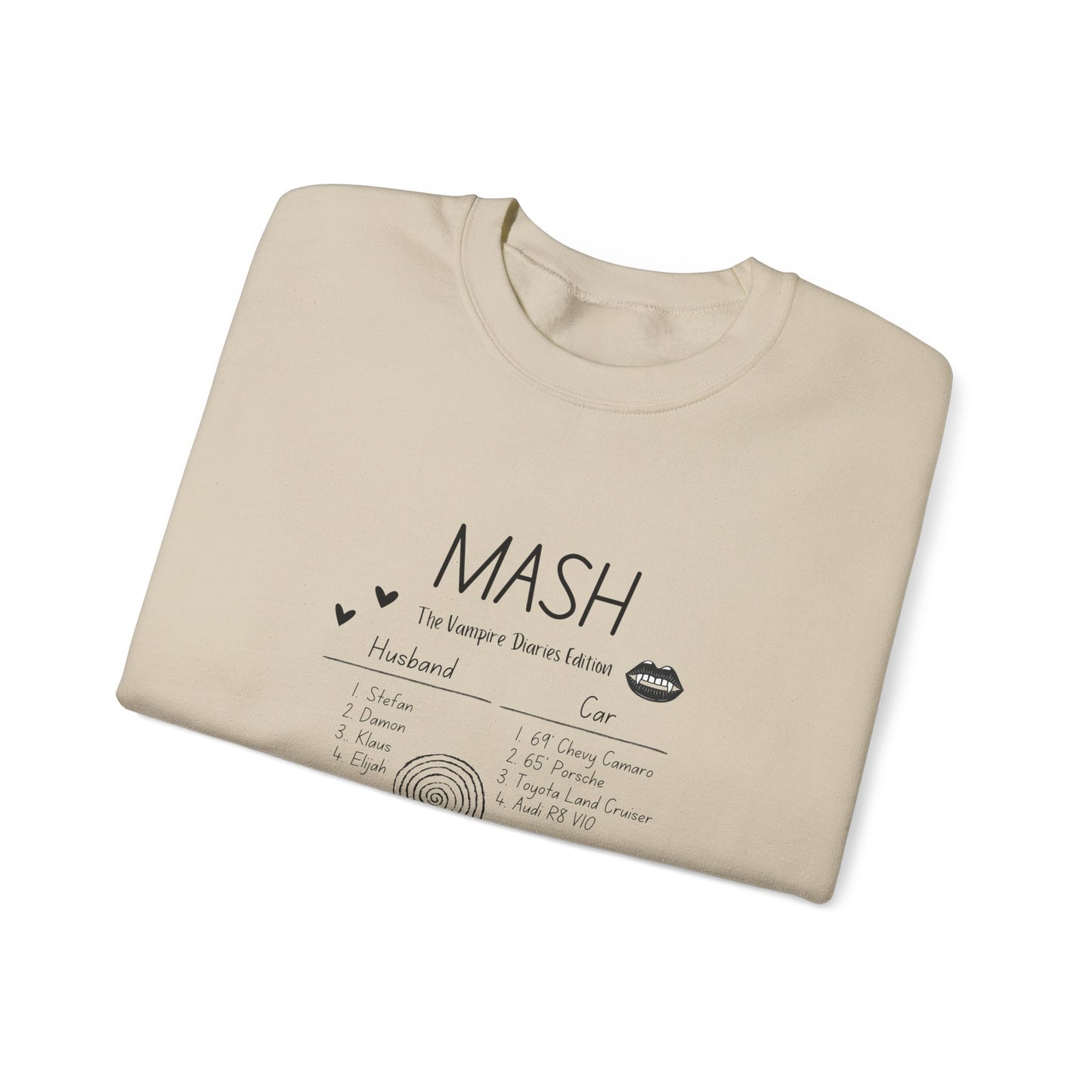 90s MASH The Vampire Diaries Edition Unisex Heavy Blend™ Crewneck Sweatshirt