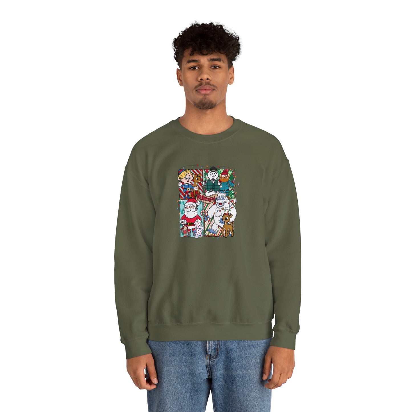 Rudolph Unisex Heavy Blend™ Crewneck Sweatshirt