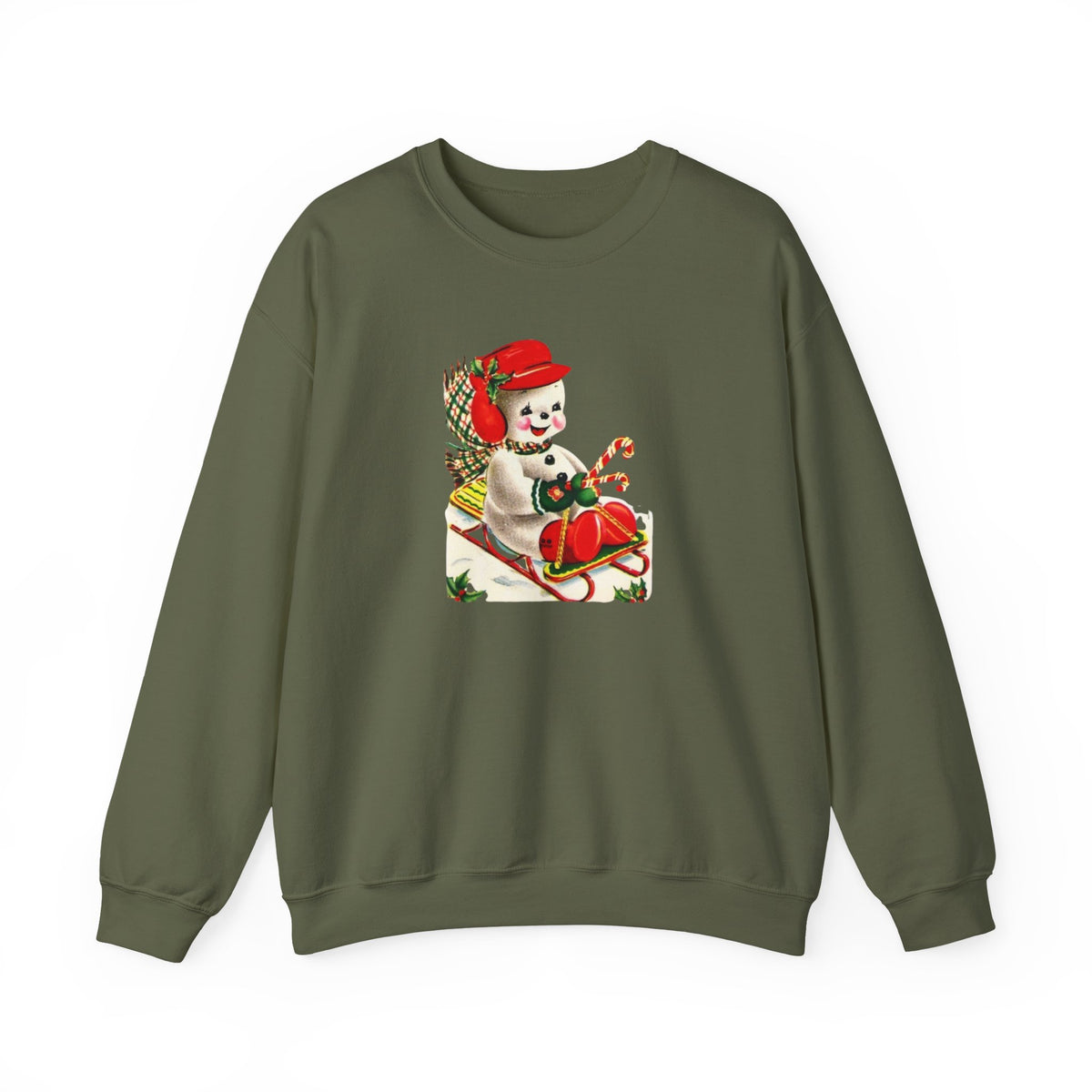 Vintage Christmas Unisex Heavy Blend™ Crewneck Sweatshirt