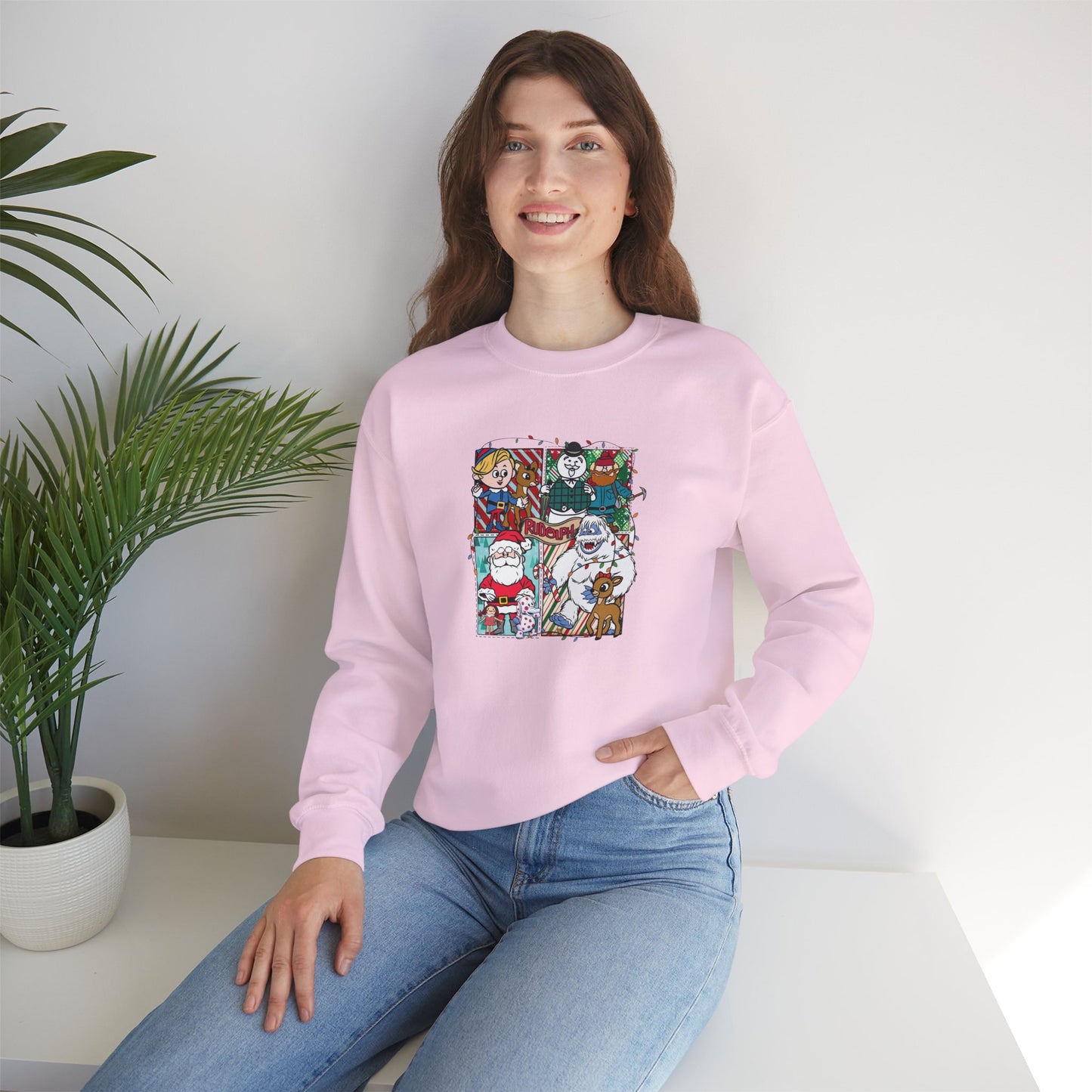 Rudolph Unisex Heavy Blend™ Crewneck Sweatshirt