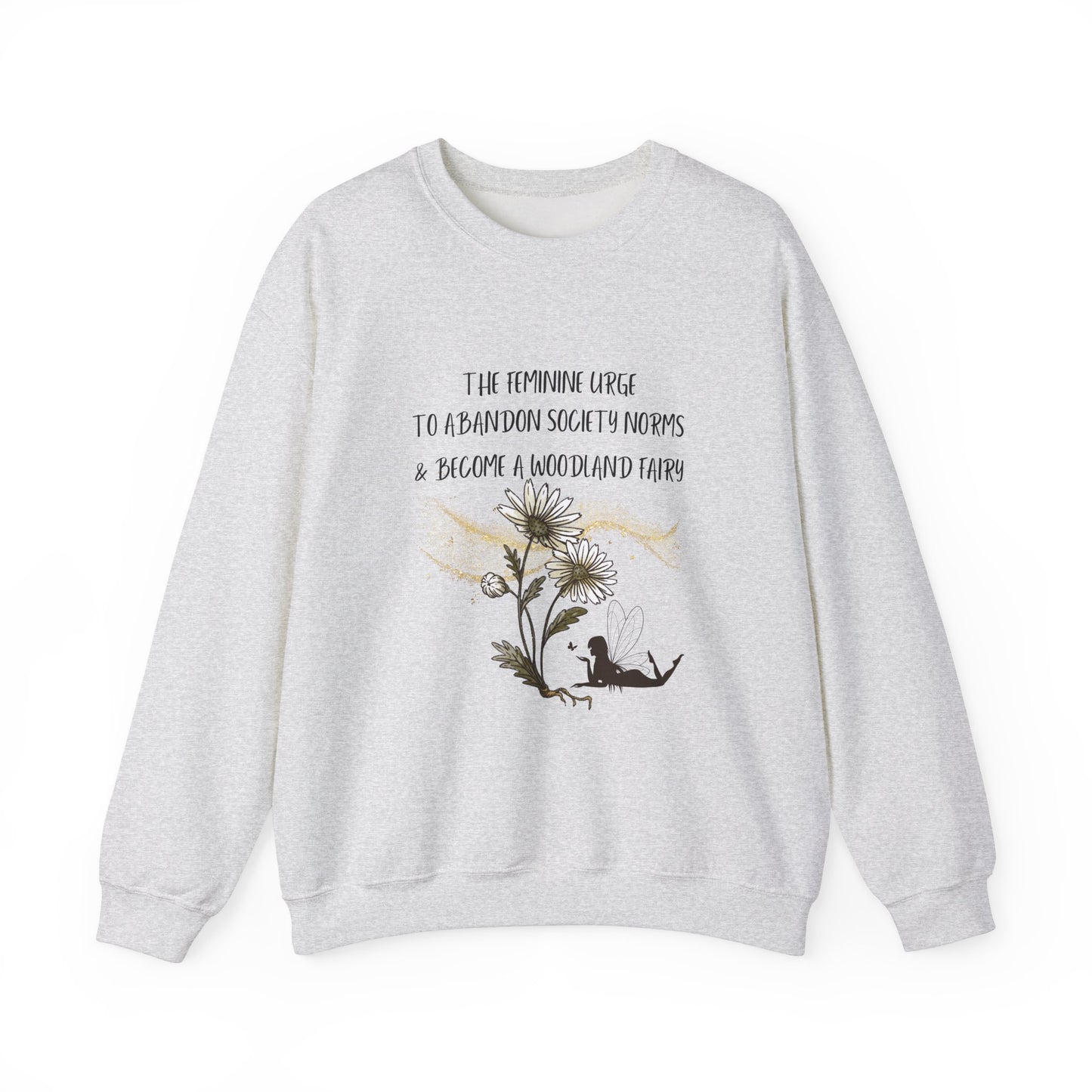 Woodland Fairy Unisex Heavy Blend™ Crewneck Sweatshirt