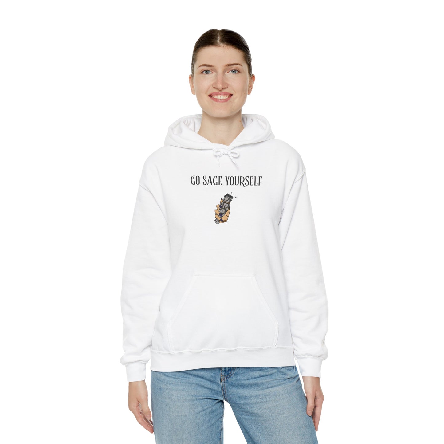 GO SAGE YOURSELF Heavy Blend™ Hooded Sweatshirt