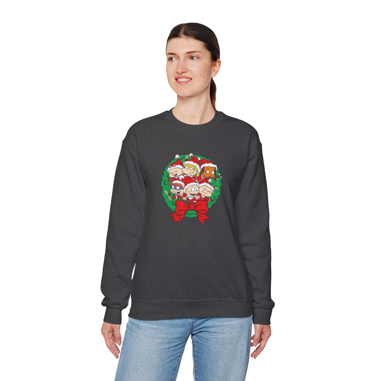 Rugrats Christmas Unisex Heavy Blend™ Crewneck Sweatshirt
