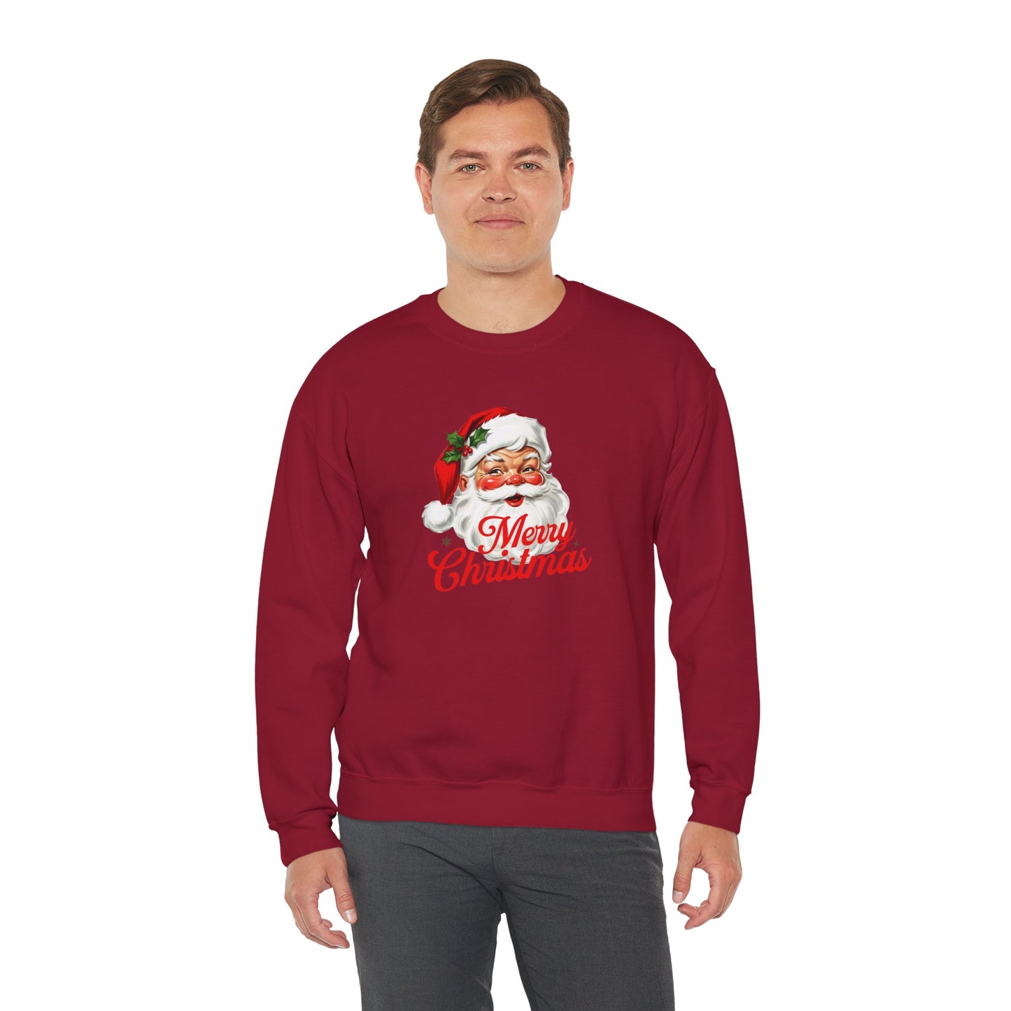 Merry Christmas Unisex Heavy Blend™ Crewneck Sweatshirt