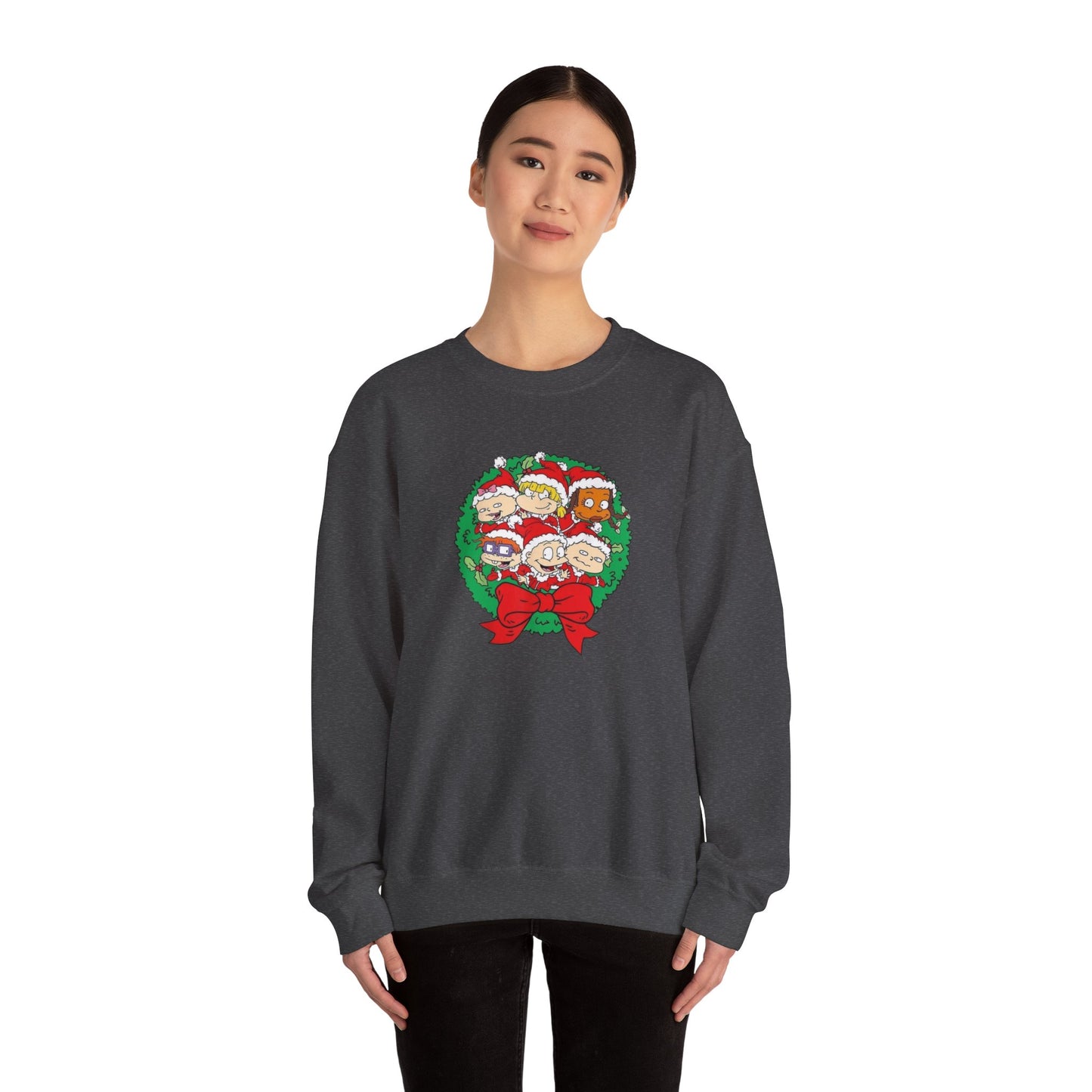Rugrats Christmas Unisex Heavy Blend™ Crewneck Sweatshirt
