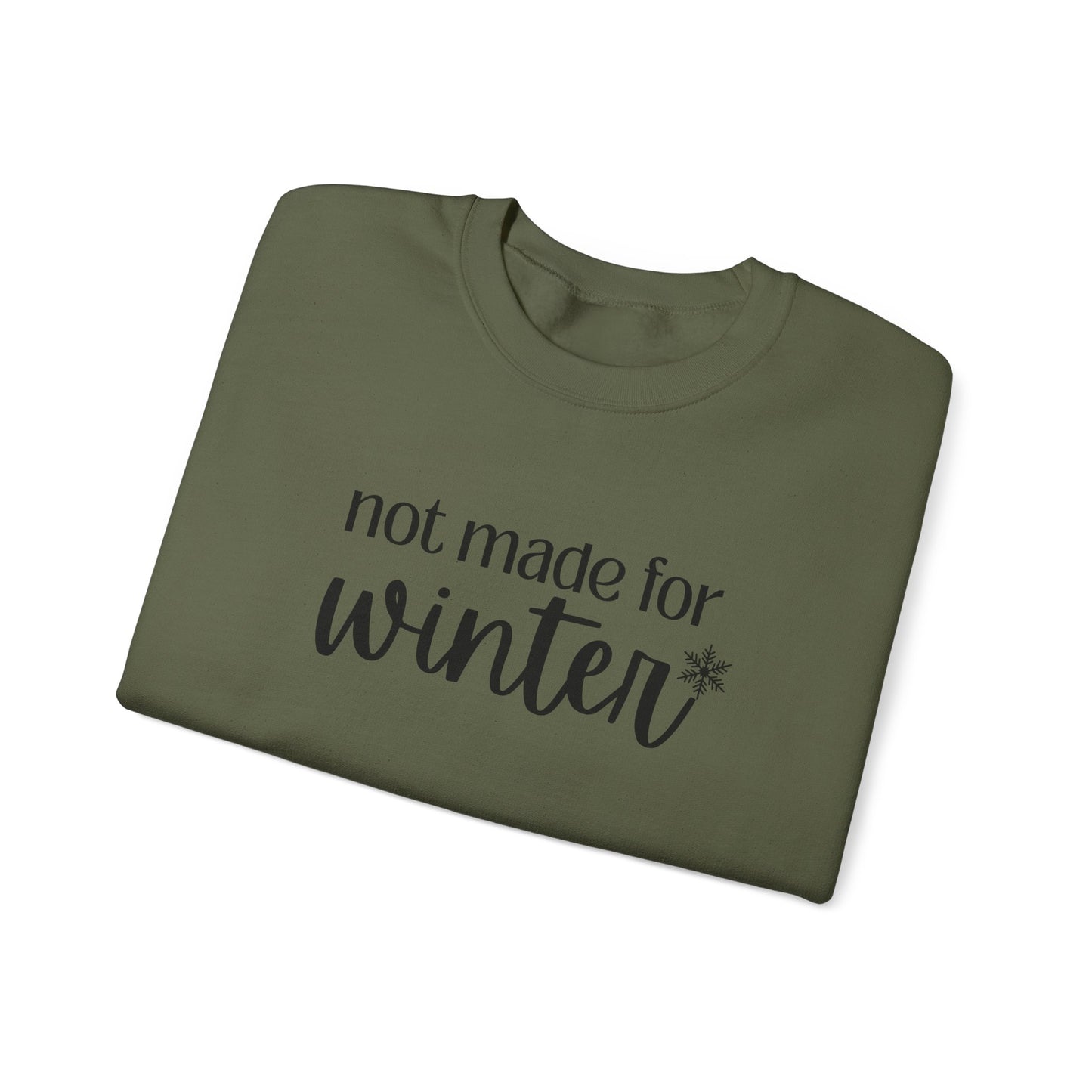 Not Made For Winter Unisex Heavy Blend™ Crewneck Sweatshirt