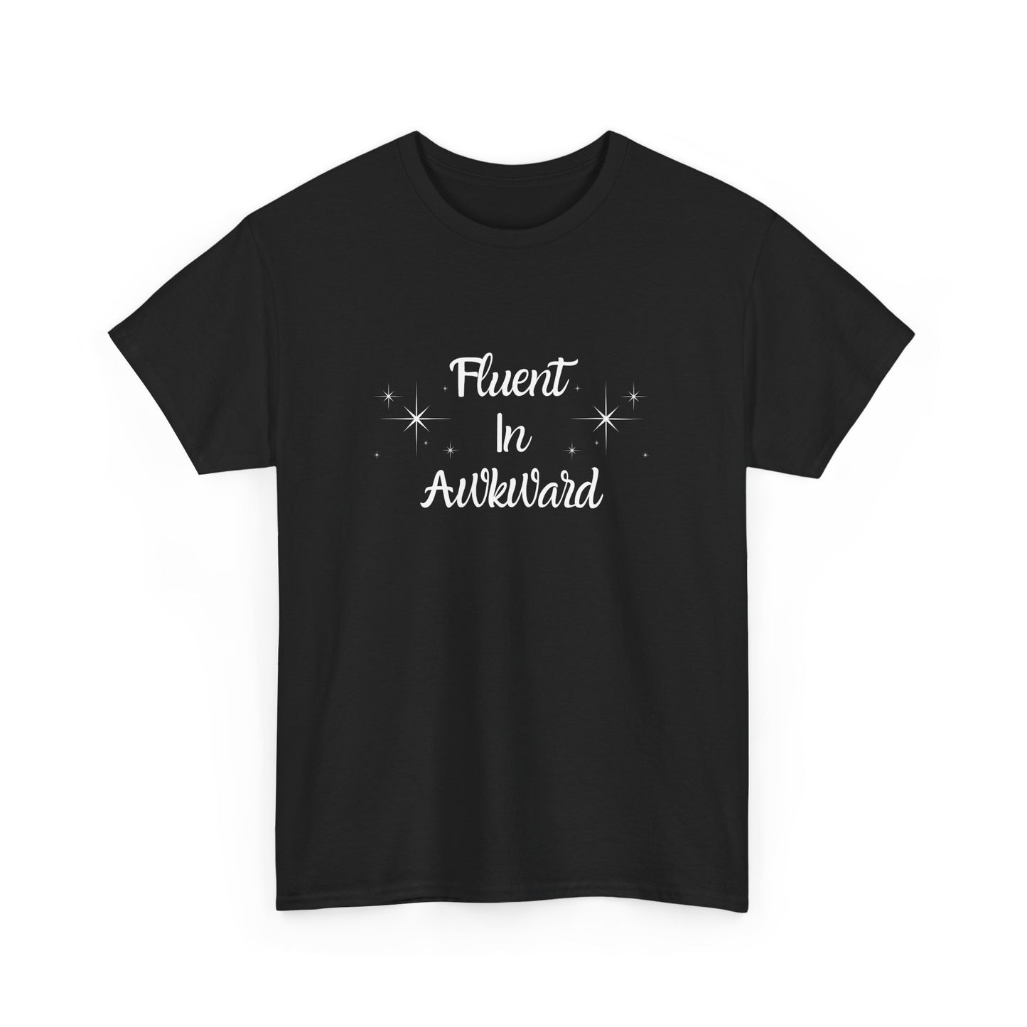 Fluent in Awkward Unisex Heavy Cotton Tee