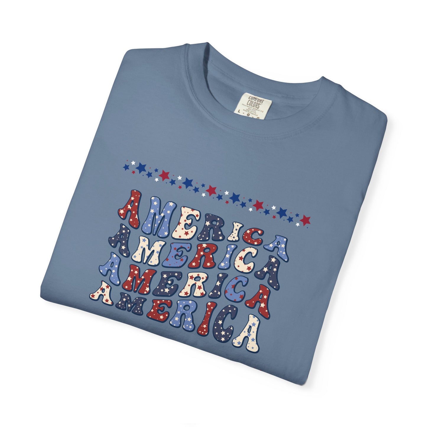 America/4th of July Garment-Dyed T-shirt