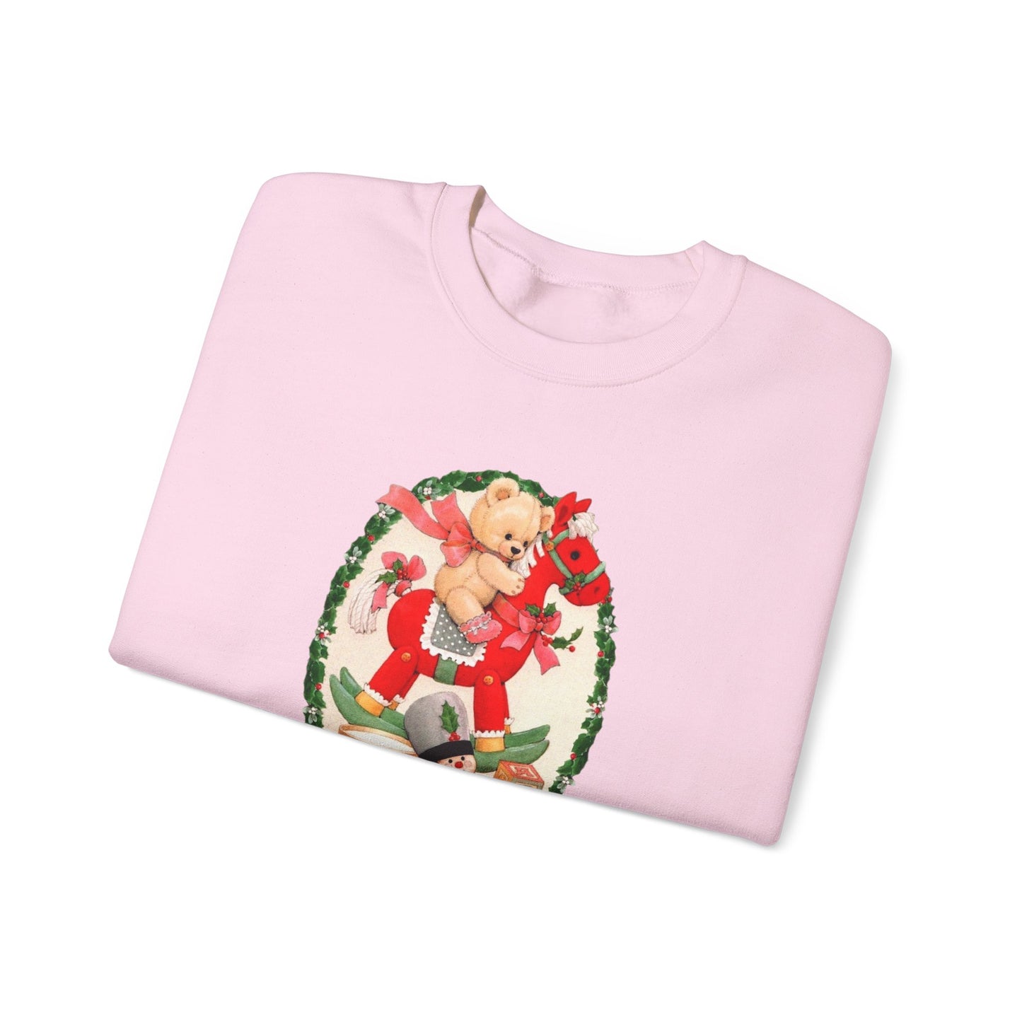 Vintage Christmas Toys Unisex Heavy Blend™ Crewneck Sweatshirt