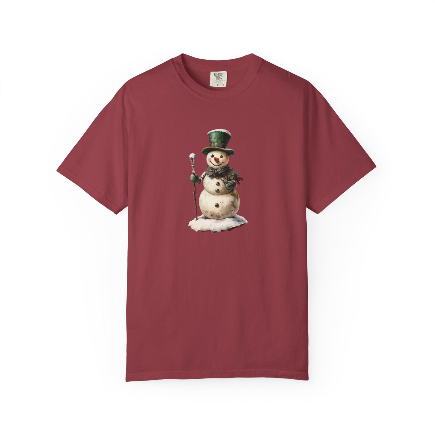 Snowman Unisex Garment-Dyed T-shirt