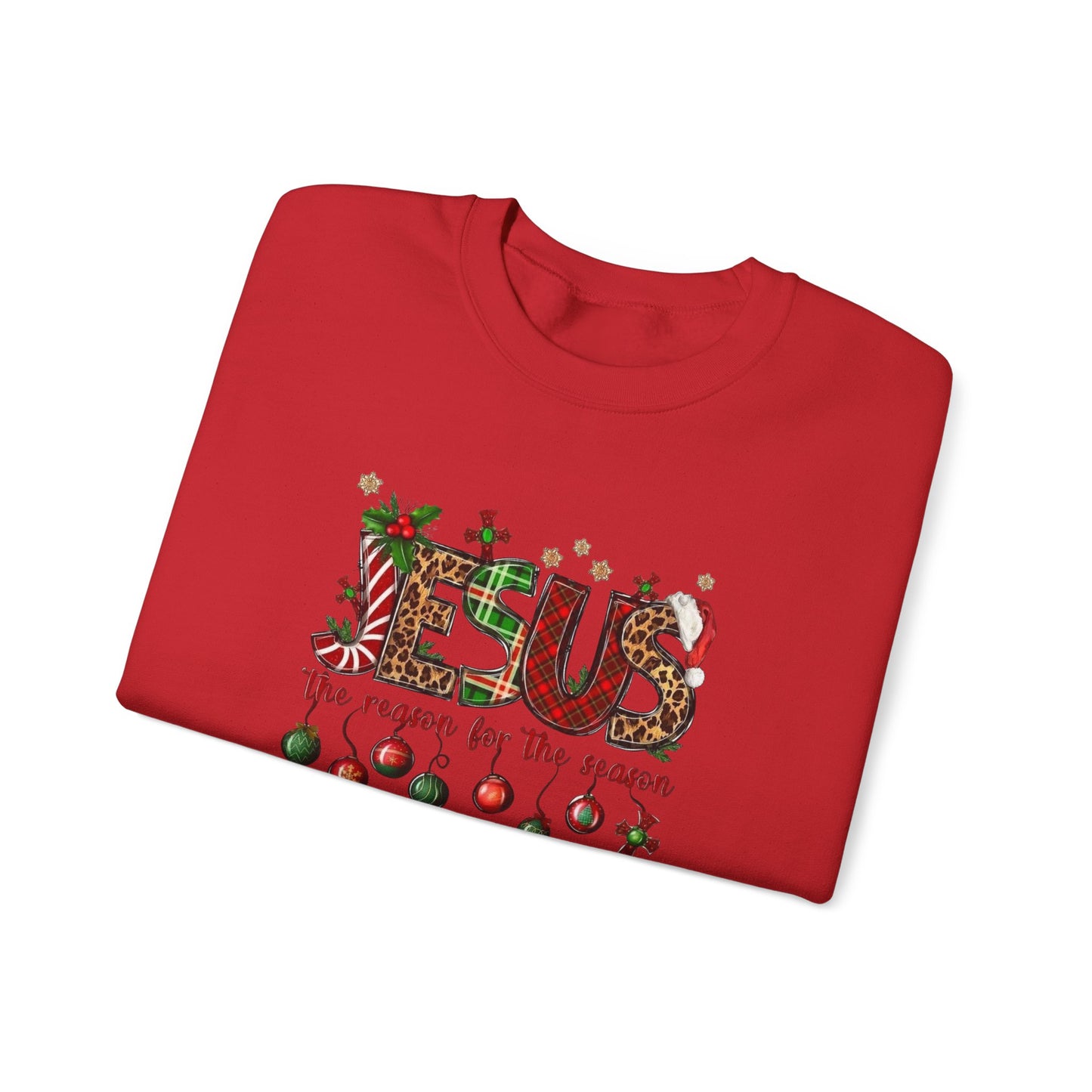 Jesus is the Reason for the Season Heavy Blend™ Crewneck Sweatshirt