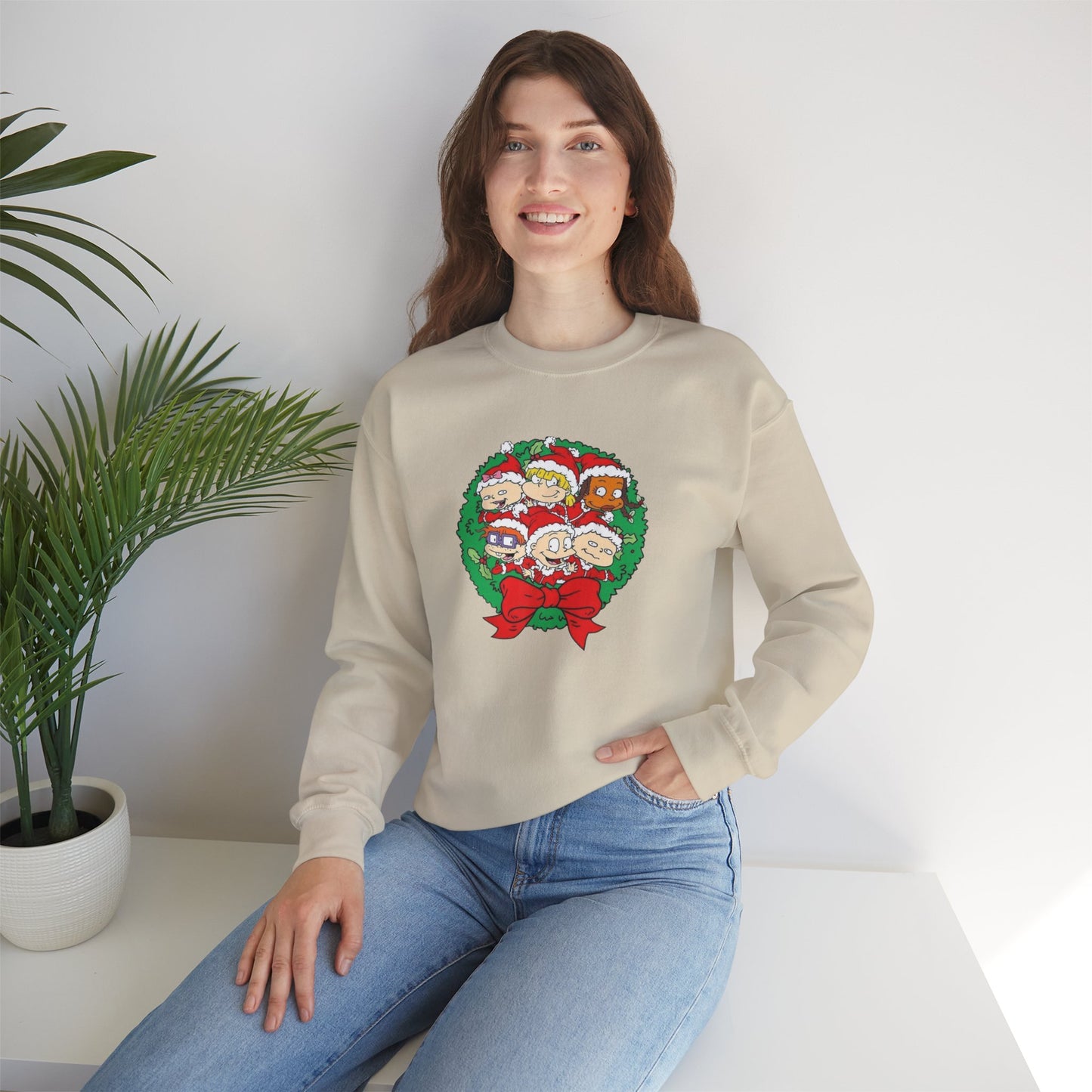 Rugrats Christmas Unisex Heavy Blend™ Crewneck Sweatshirt
