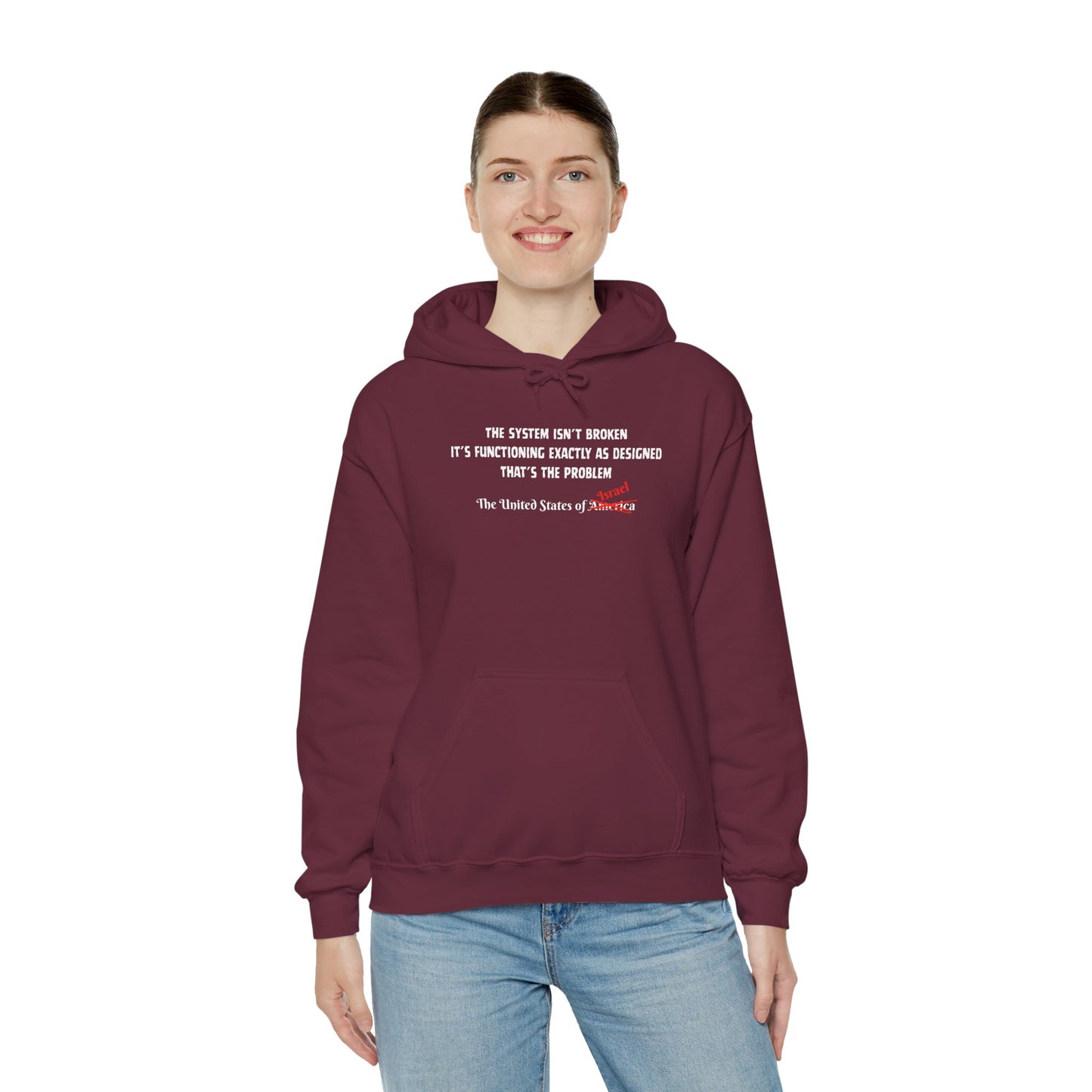 The System Unisex Heavy Blend™ Hooded Sweatshirt