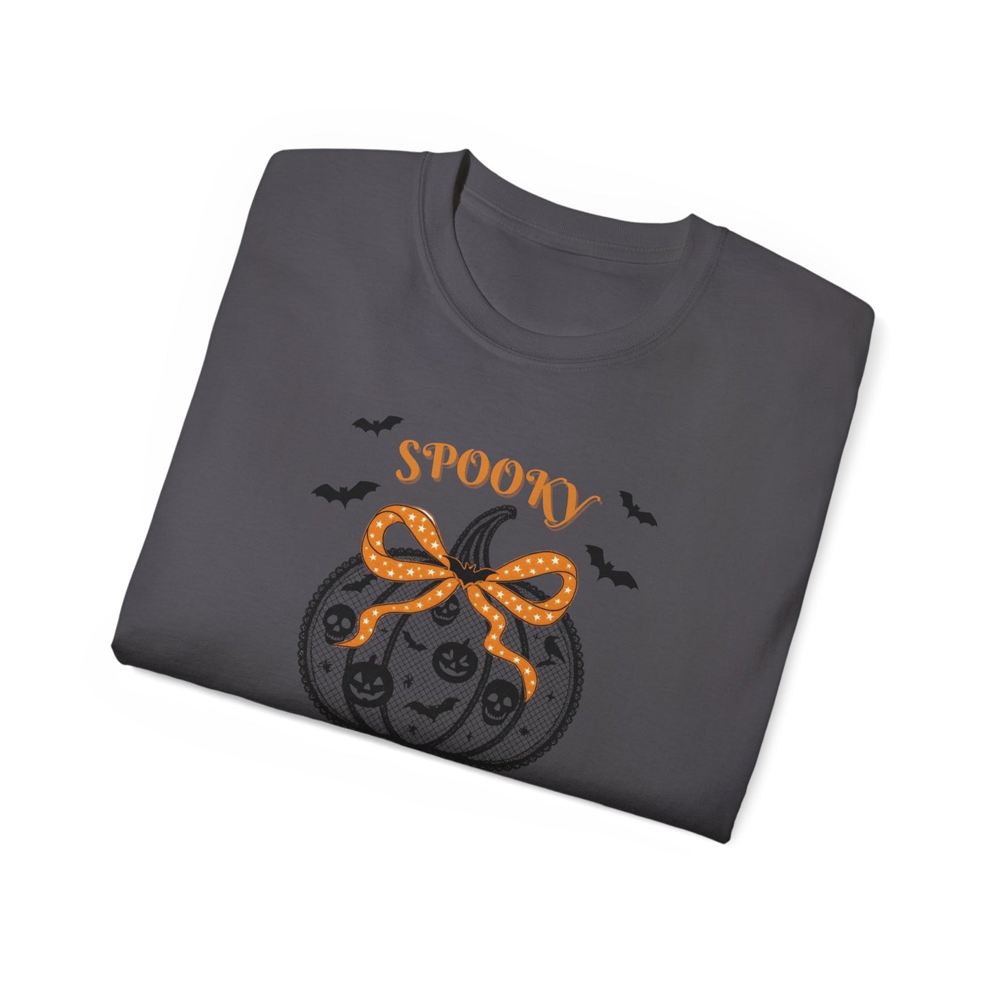 Spooky Season-Laced Pumpkin Unisex Ultra Cotton Tee