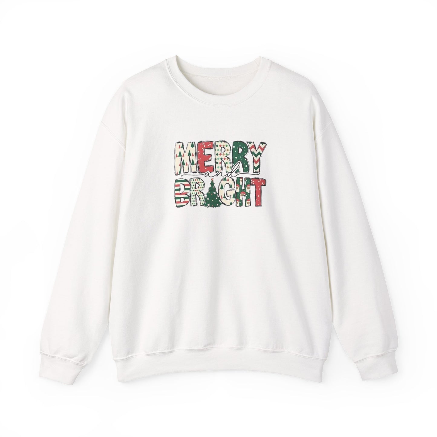 Merry & Bright Unisex Heavy Blend™ Crewneck Sweatshirt