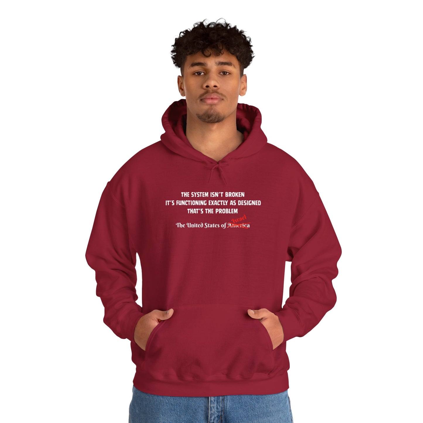 The System Unisex Heavy Blend™ Hooded Sweatshirt