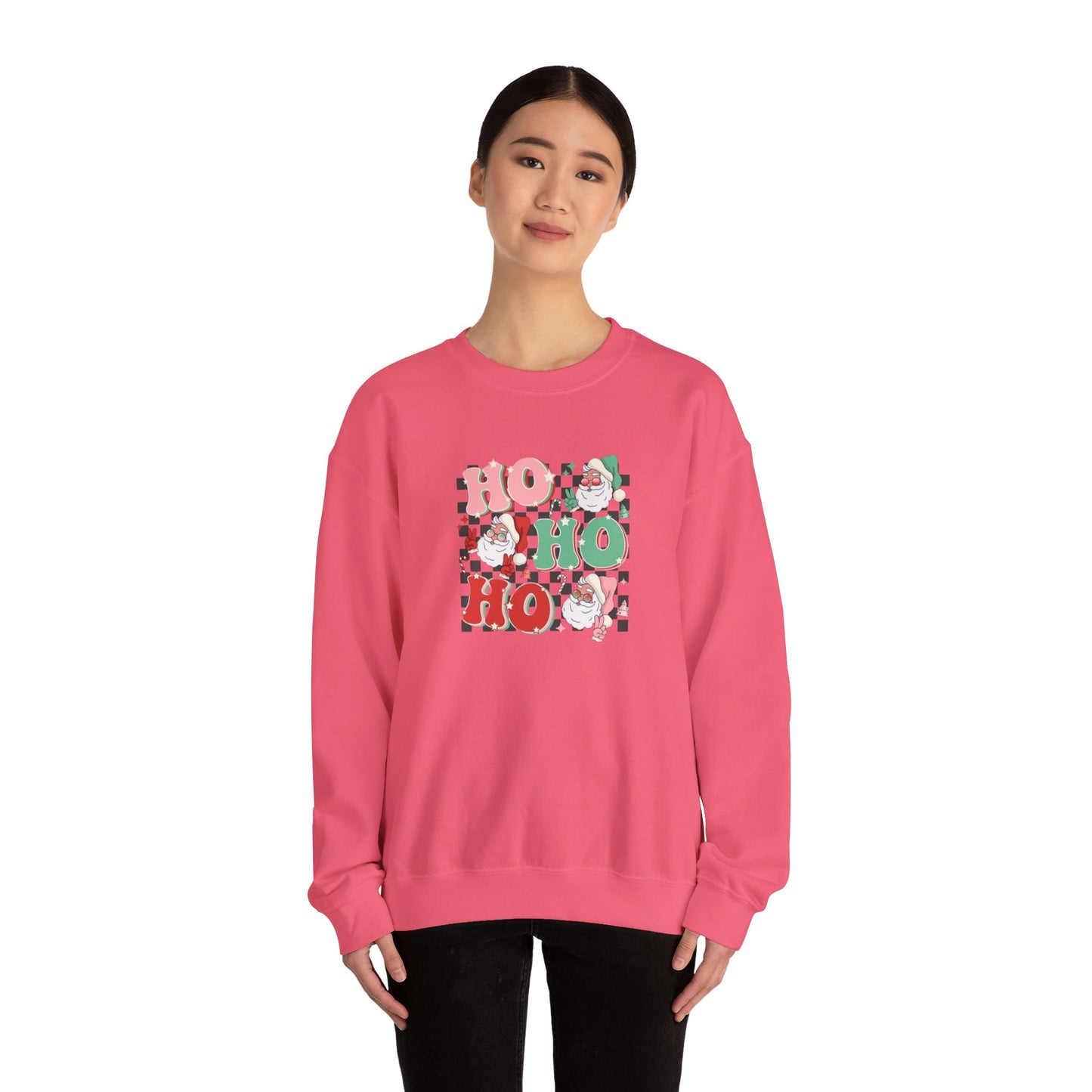 Ho Ho Ho Heavy Blend™ Crewneck Sweatshirt