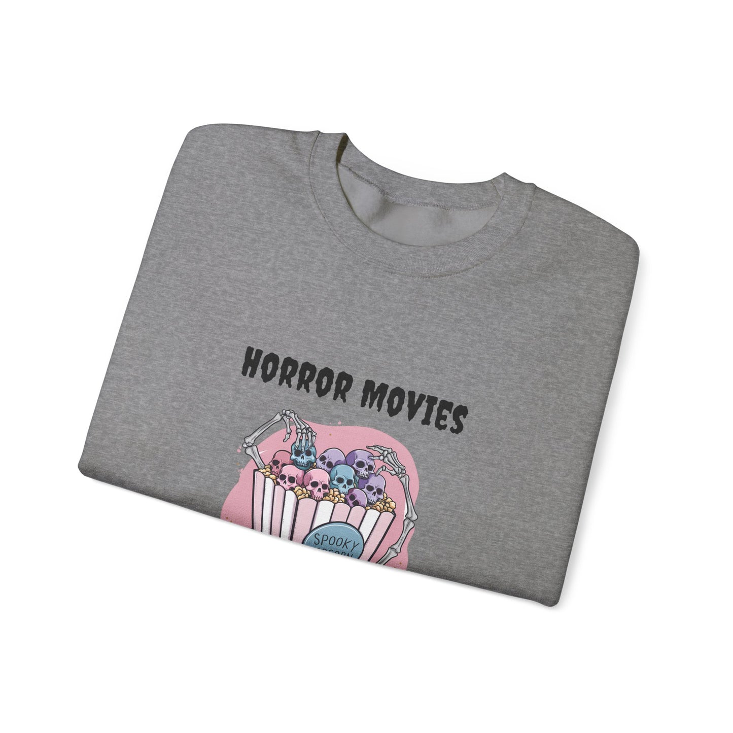 Horror Movies & Chill Unisex Heavy Blend™ Crewneck Sweatshirt