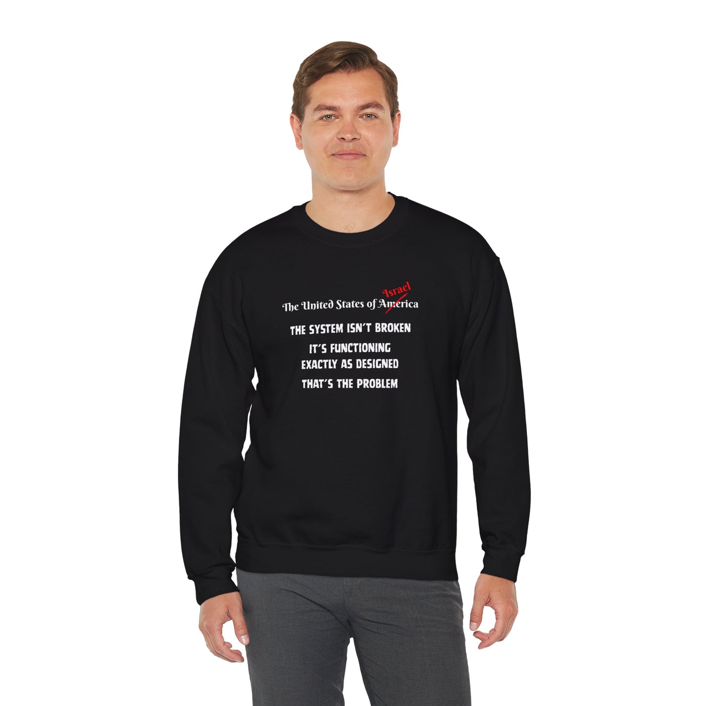 The System Unisex Heavy Blend™ Crewneck Sweatshirt
