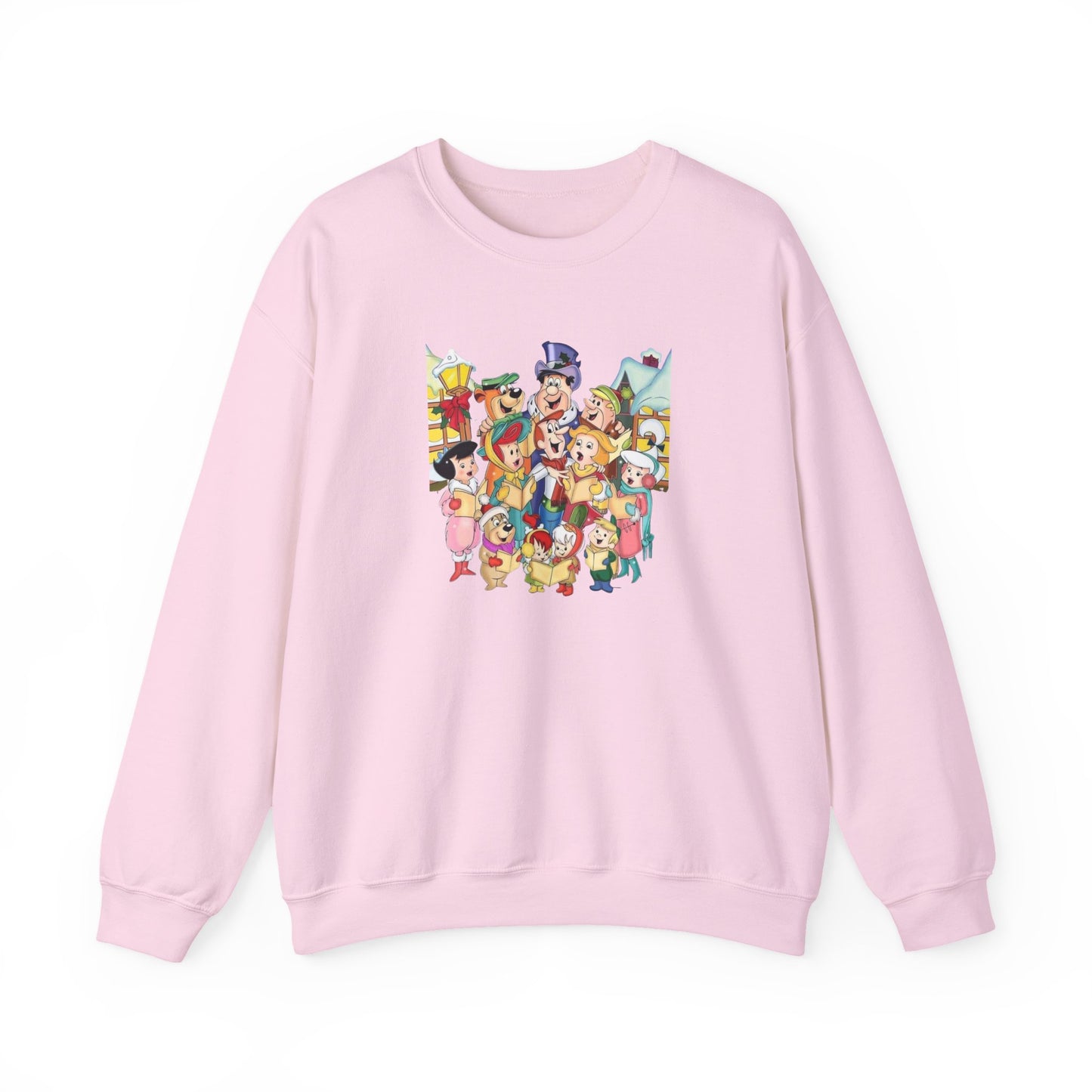 Vintage Cartoon Christmas Unisex Heavy Blend™ Crewneck Sweatshirt