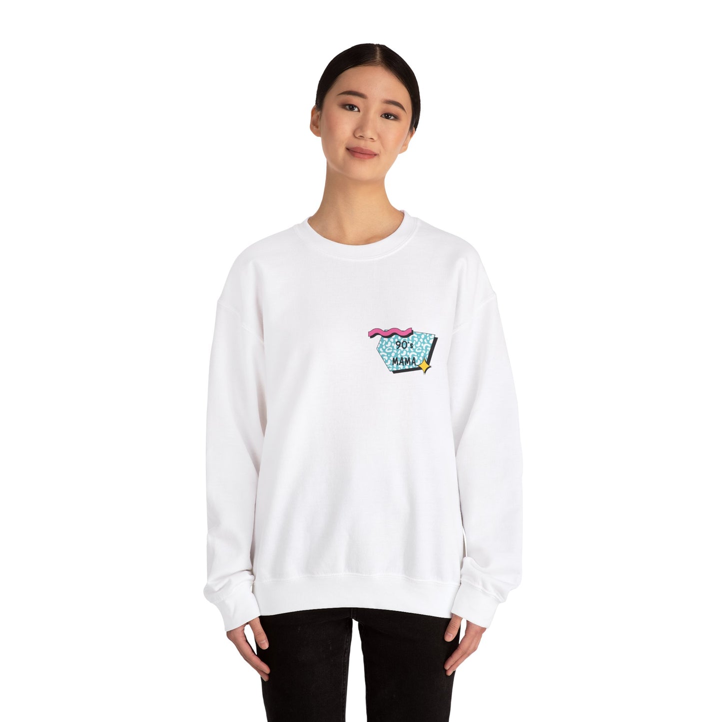 90s Mama Unisex Heavy Blend™ Crewneck Sweatshirt