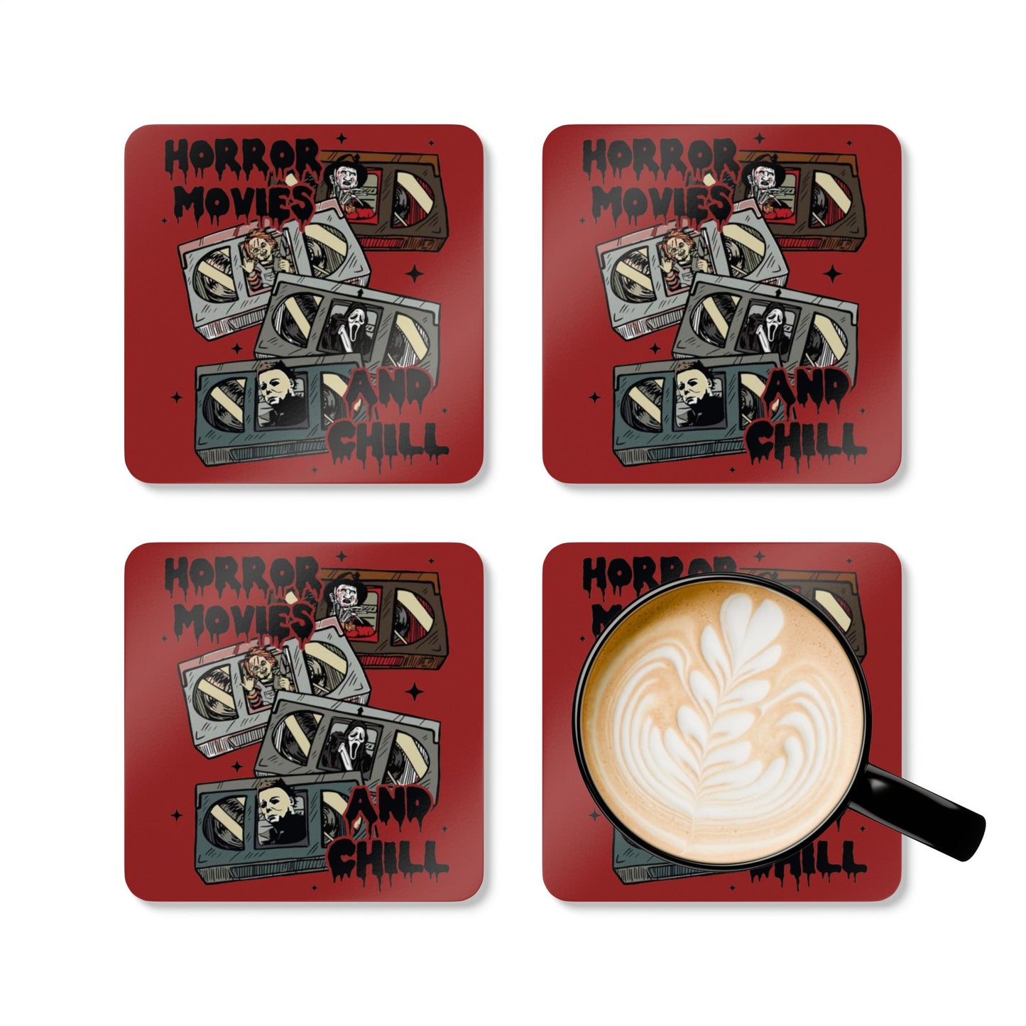 Corkwood Coaster Set