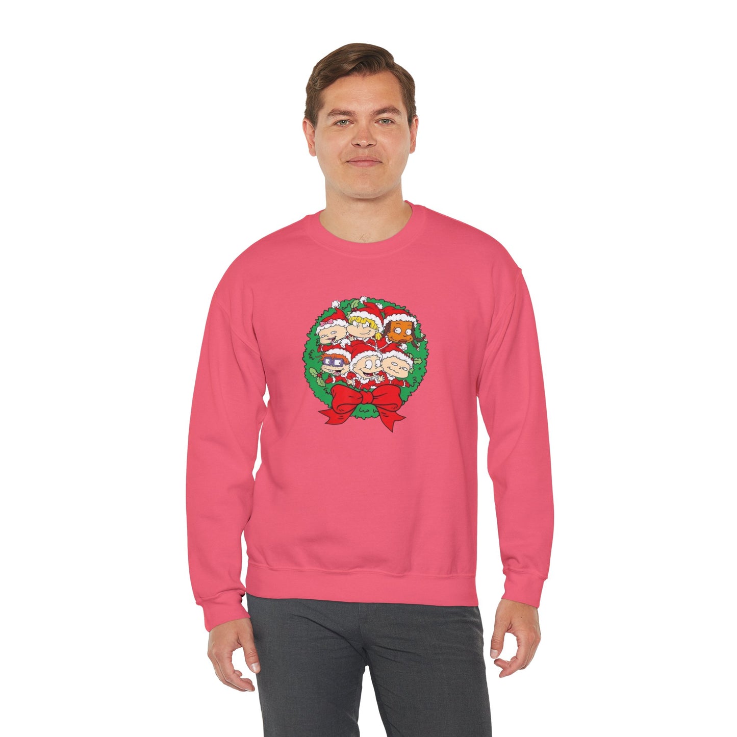Rugrats Christmas Unisex Heavy Blend™ Crewneck Sweatshirt