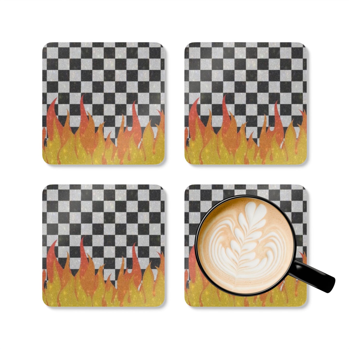 Corkwood Coaster Set