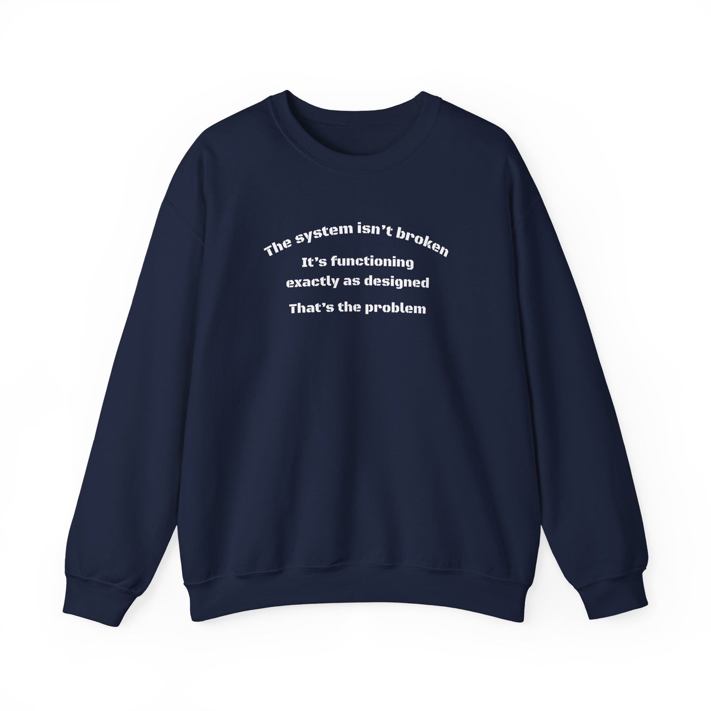 The System Unisex Heavy Blend™ Crewneck Sweatshirt
